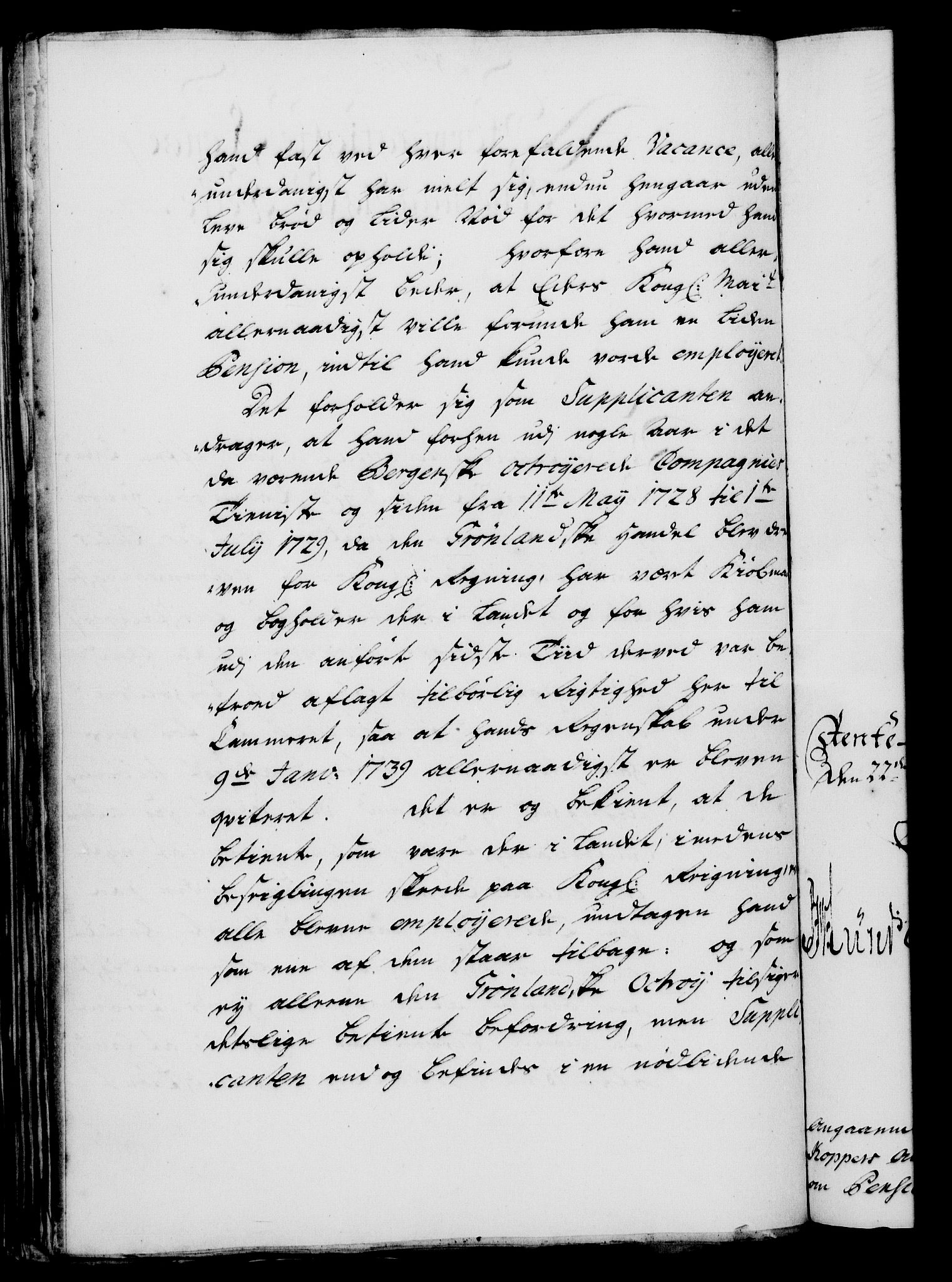 Rentekammeret, Kammerkanselliet, RA/EA-3111/G/Gf/Gfa/L0030: Norsk relasjons- og resolusjonsprotokoll (merket RK 52.30), 1748, p. 308