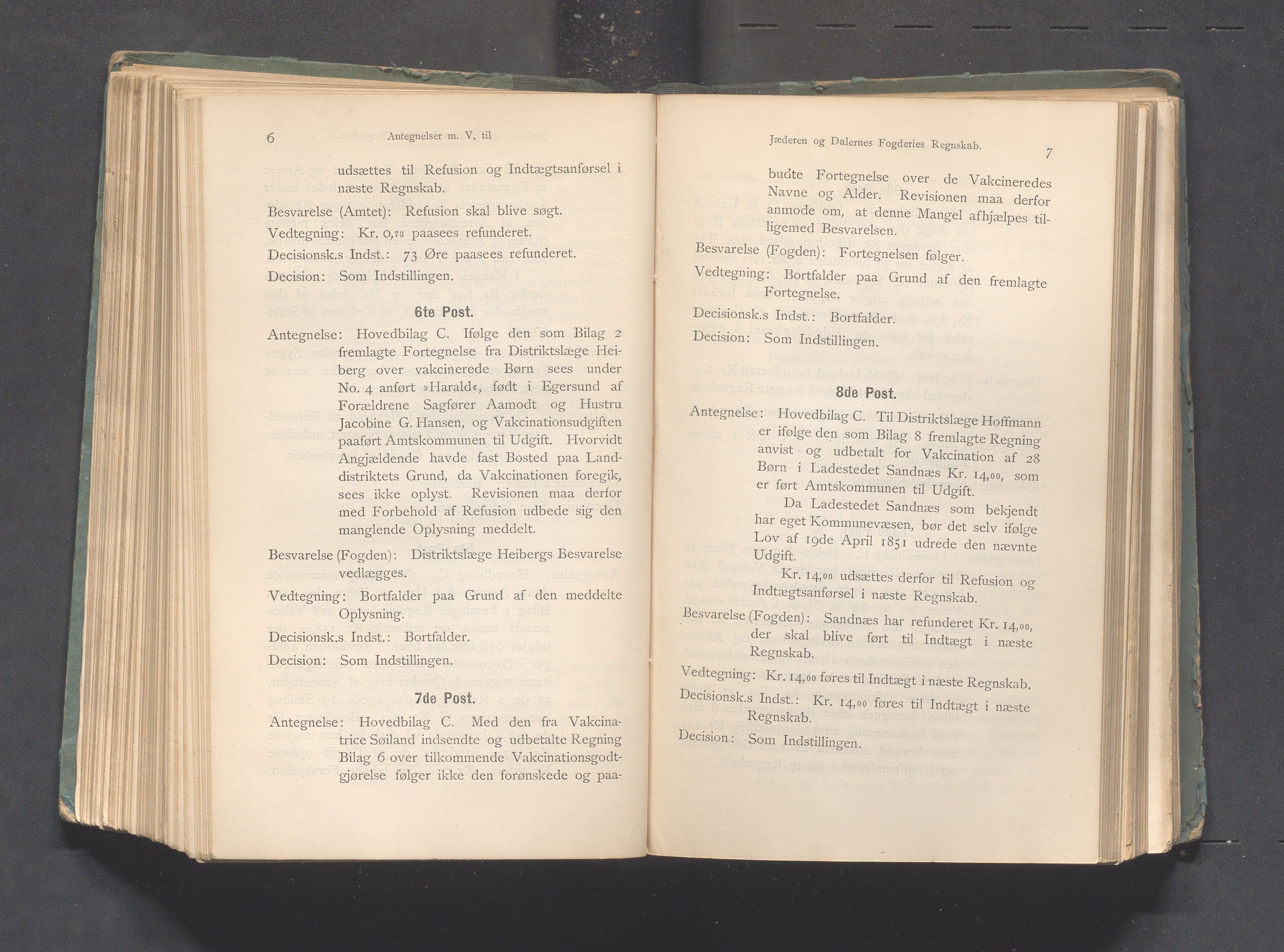 Rogaland fylkeskommune - Fylkesrådmannen , IKAR/A-900/A, 1887, p. 274