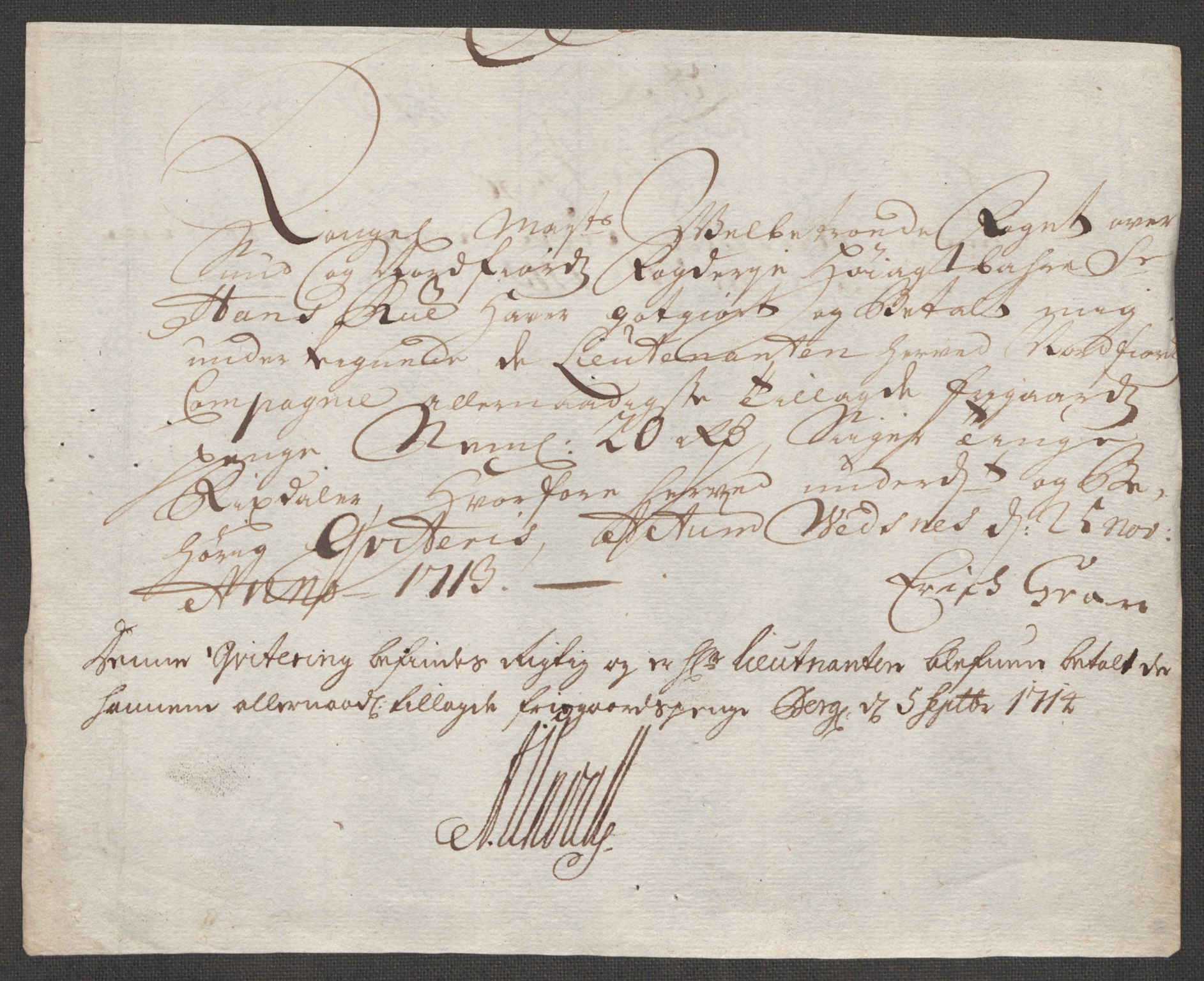 Rentekammeret inntil 1814, Reviderte regnskaper, Fogderegnskap, AV/RA-EA-4092/R53/L3437: Fogderegnskap Sunn- og Nordfjord, 1713, p. 350