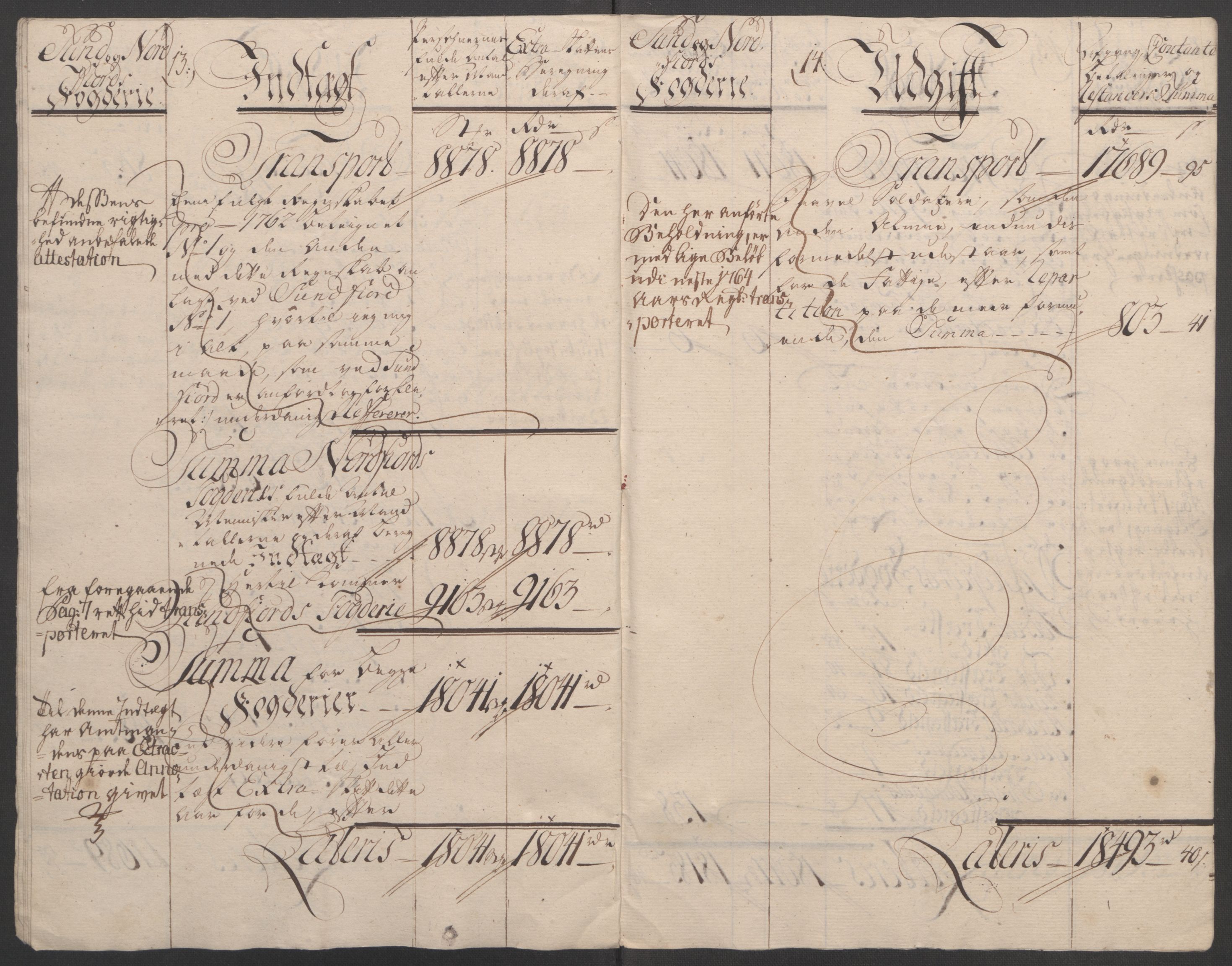 Rentekammeret inntil 1814, Reviderte regnskaper, Fogderegnskap, AV/RA-EA-4092/R53/L3550: Ekstraskatten Sunn- og Nordfjord, 1762-1771, p. 37