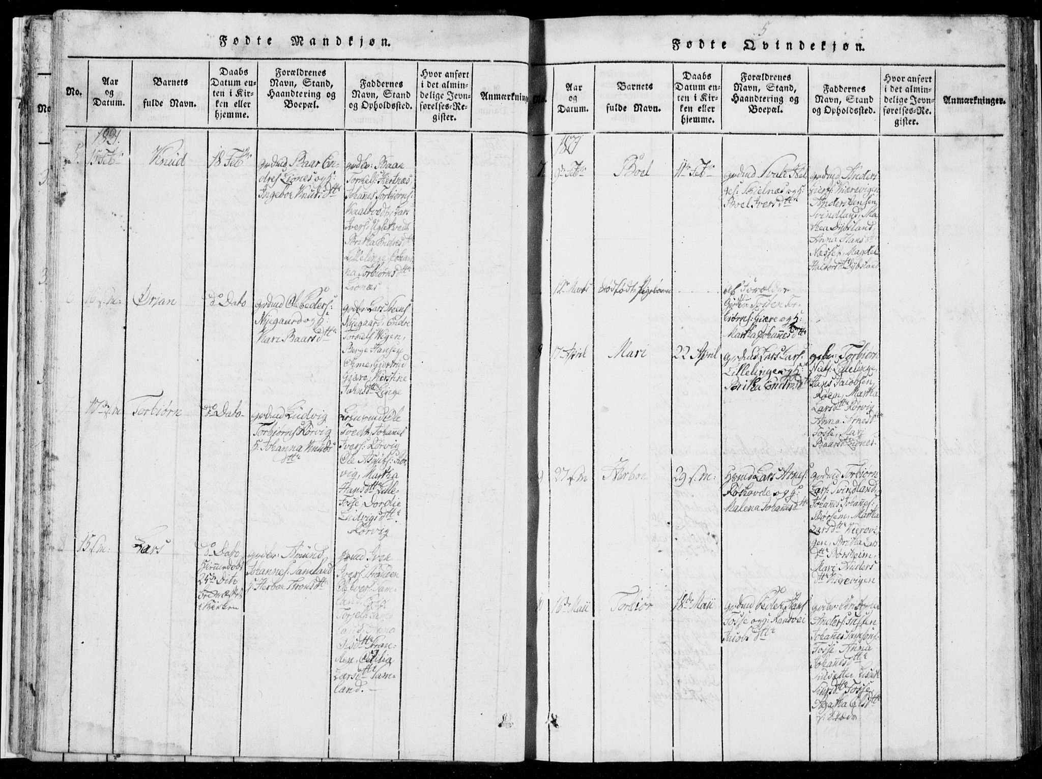 Strandebarm sokneprestembete, SAB/A-78401/H/Hab: Parish register (copy) no. A  1, 1816-1826, p. 35