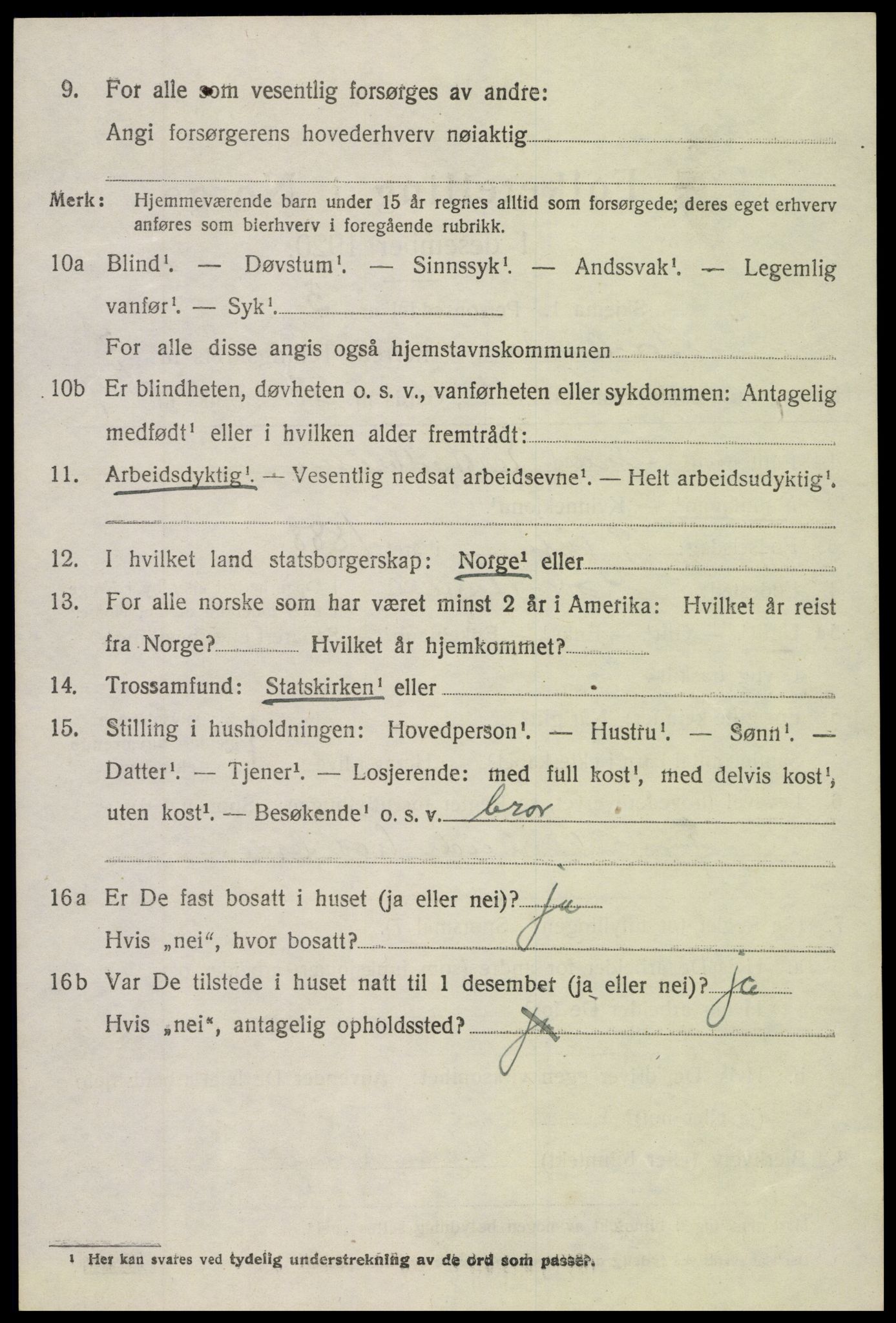 SAH, 1920 census for Sør-Aurdal, 1920, p. 3734