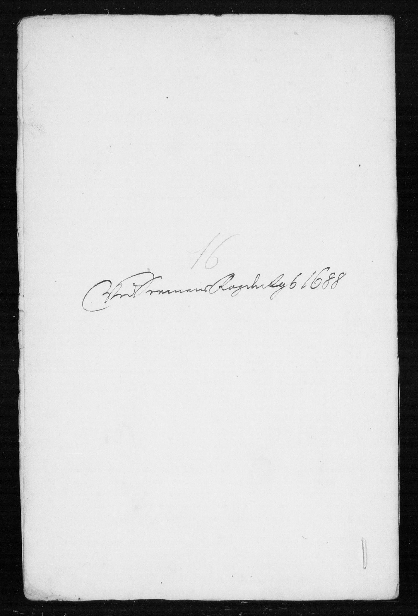 Rentekammeret inntil 1814, Reviderte regnskaper, Stiftamtstueregnskaper, Trondheim stiftamt og Nordland amt, AV/RA-EA-6044/R/Rh/L0012: Nordland amt, 1688