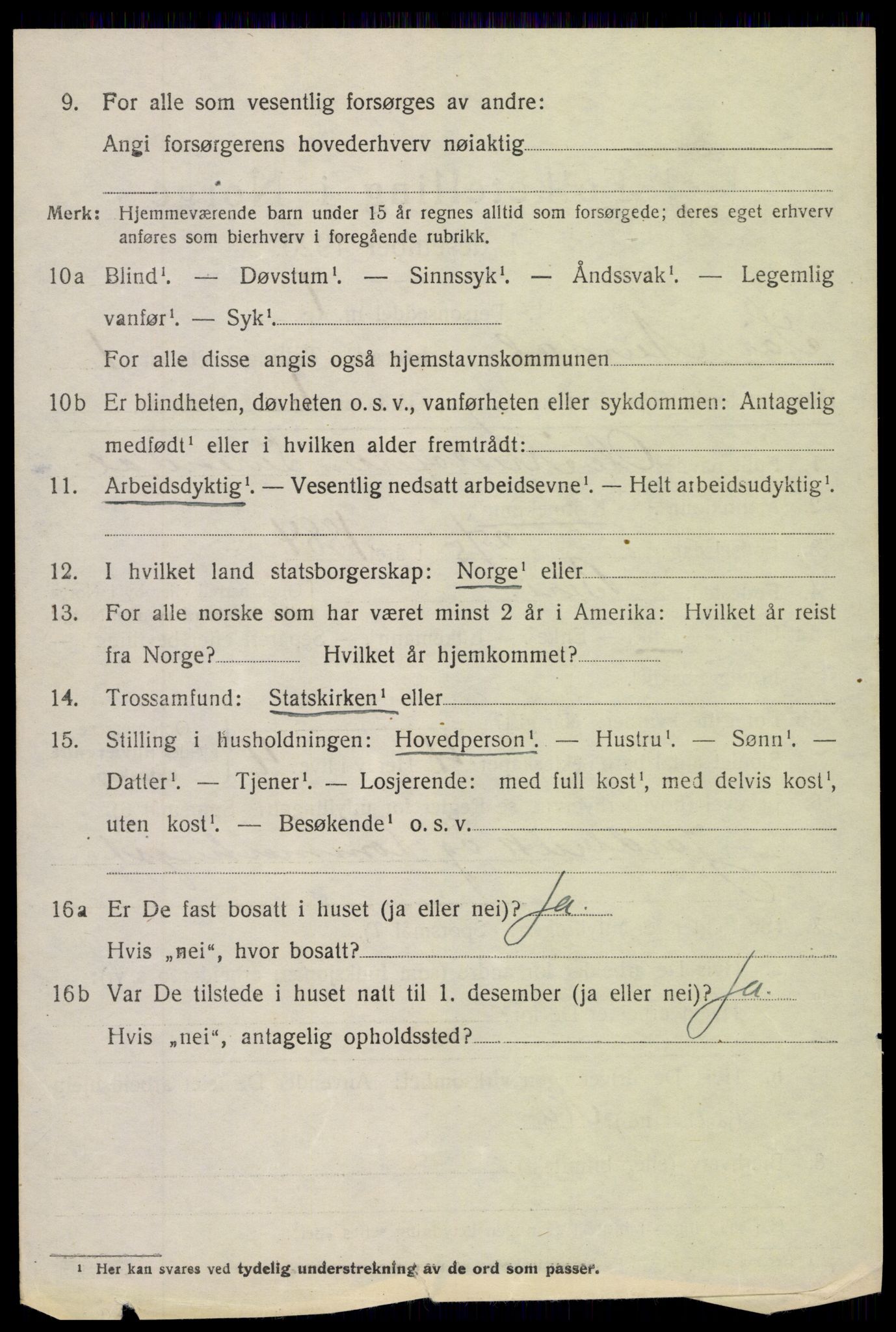 SAH, 1920 census for Sør-Aurdal, 1920, p. 1692