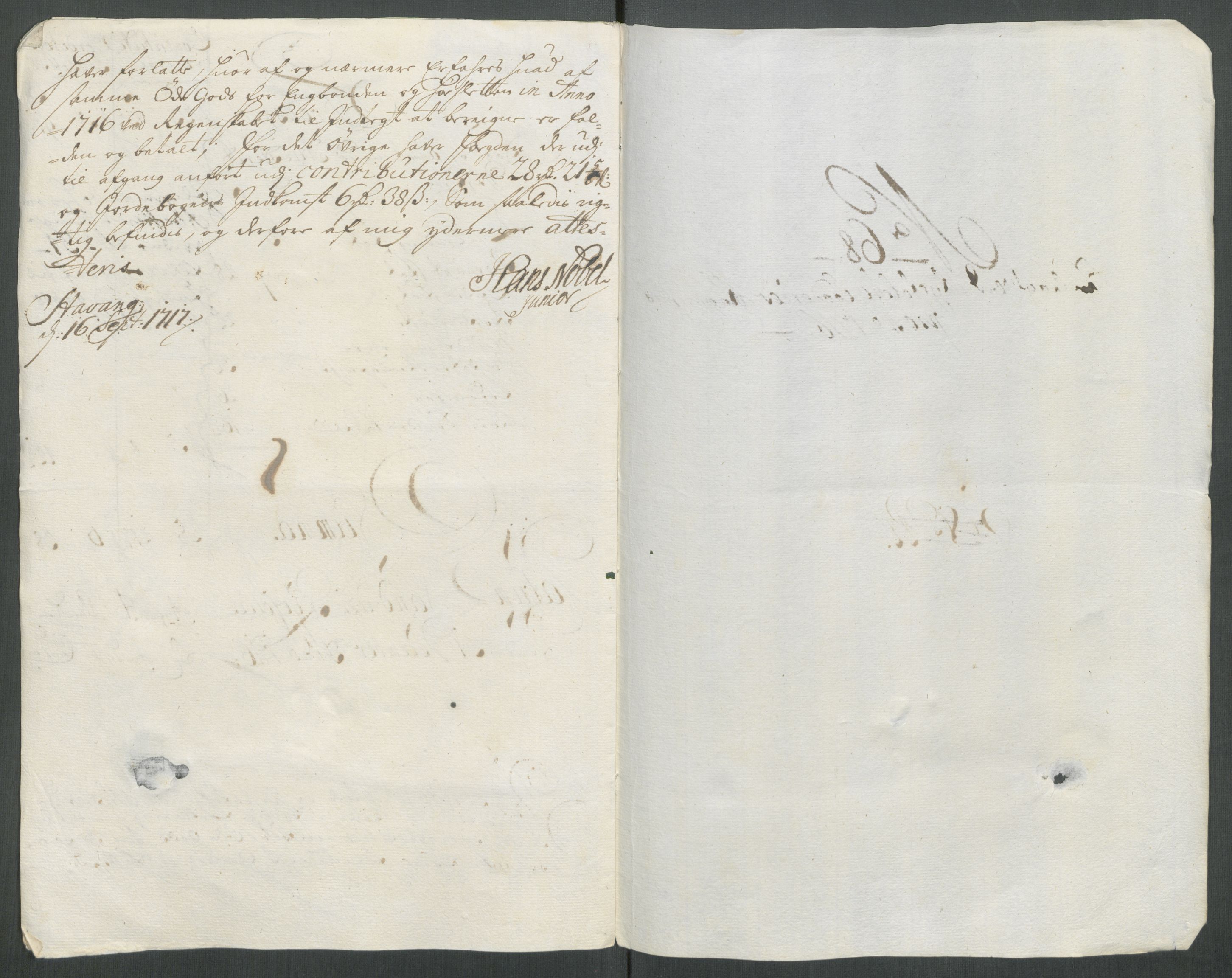 Rentekammeret inntil 1814, Reviderte regnskaper, Fogderegnskap, AV/RA-EA-4092/R47/L2869: Fogderegnskap Ryfylke, 1716, p. 338