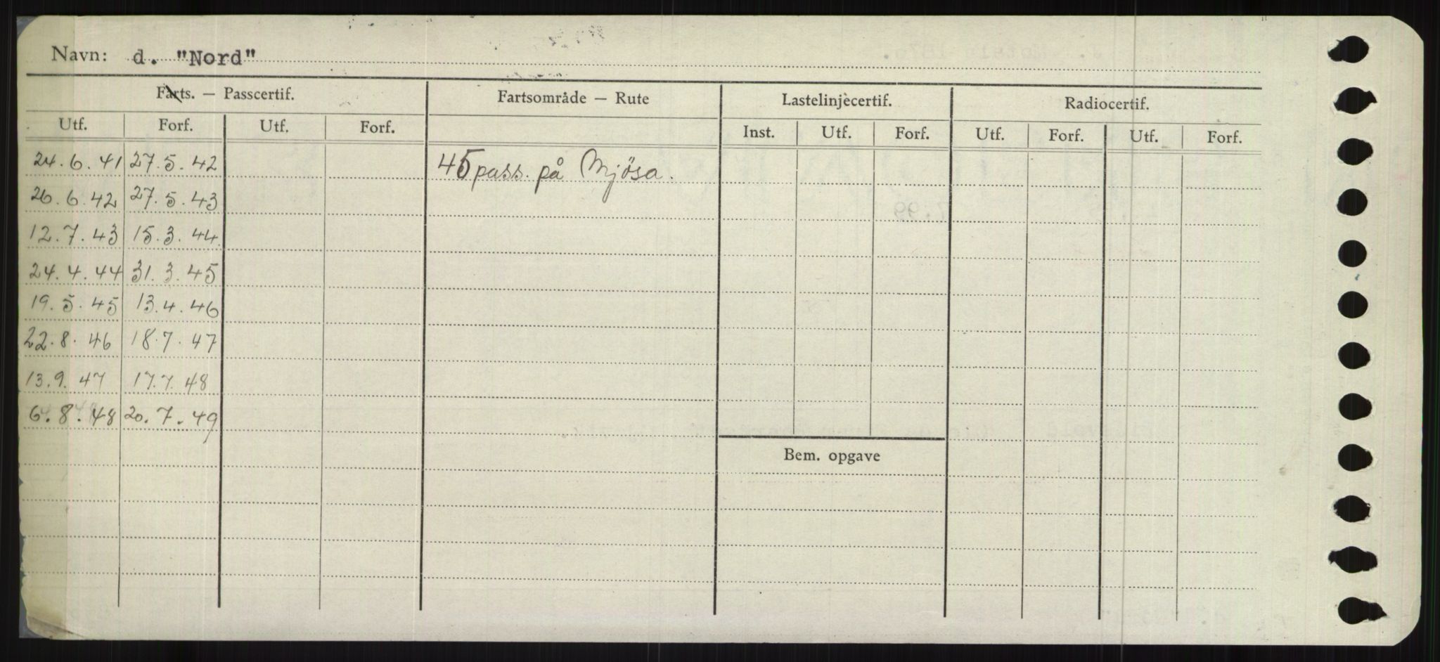 Sjøfartsdirektoratet med forløpere, Skipsmålingen, AV/RA-S-1627/H/Ha/L0004/0001: Fartøy, Mas-R / Fartøy, Mas-Odd, p. 574