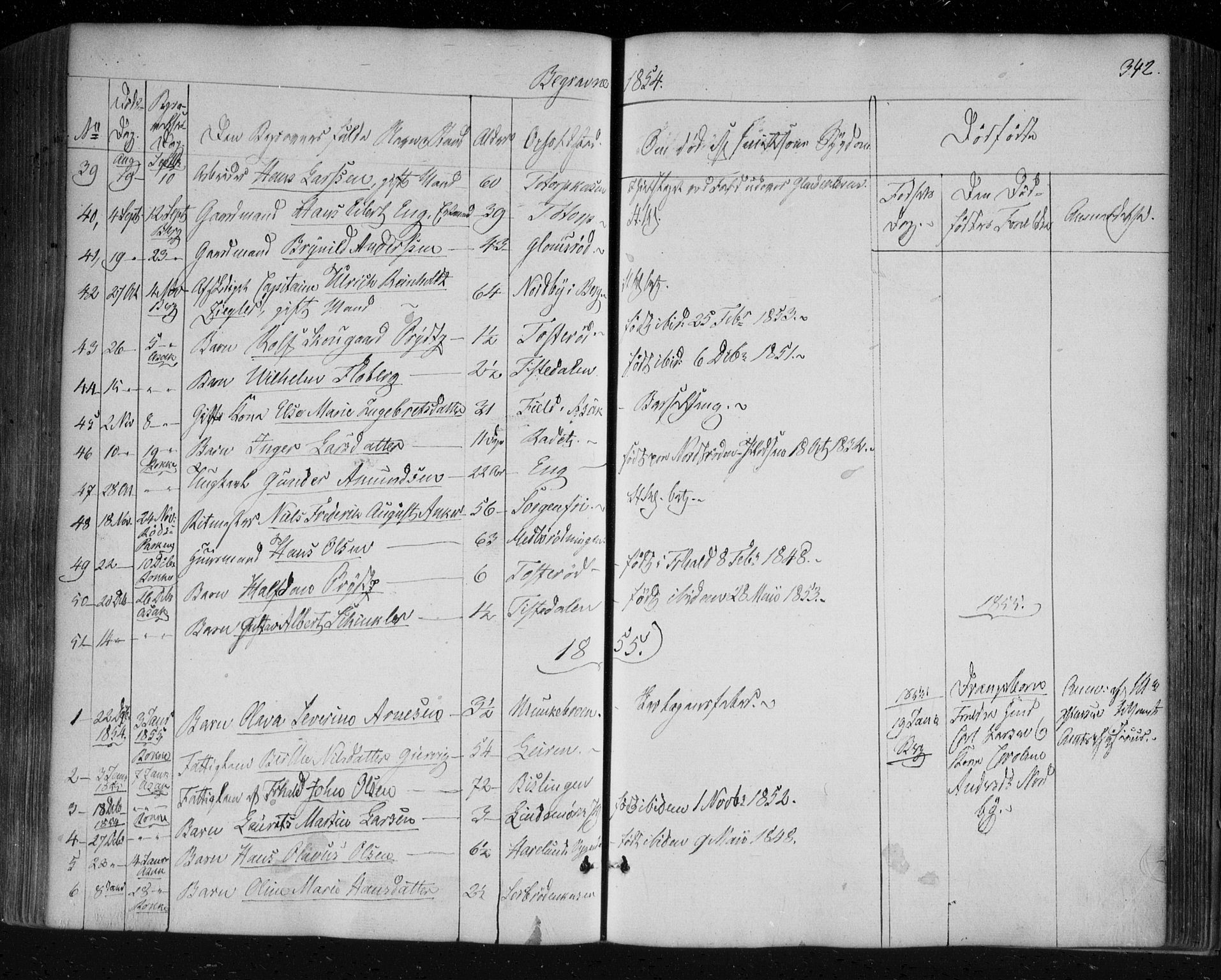 Berg prestekontor Kirkebøker, AV/SAO-A-10902/F/Fa/L0004: Parish register (official) no. I 4, 1843-1860, p. 342