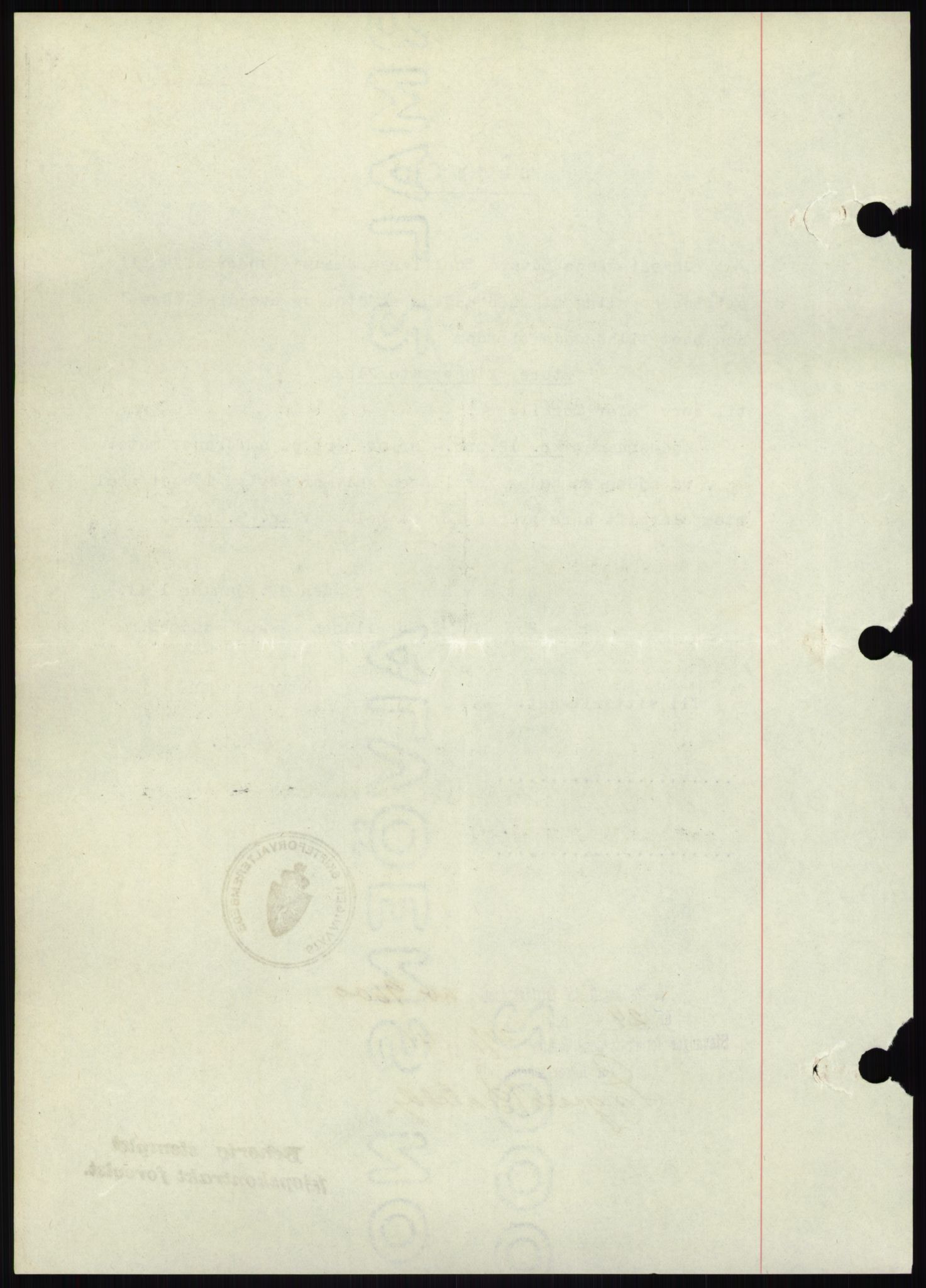 Stavanger byrett, AV/SAST-A-100455/002/G/Gb/L0033: Mortgage book, 1936-1950, Diary no: : 165/1941