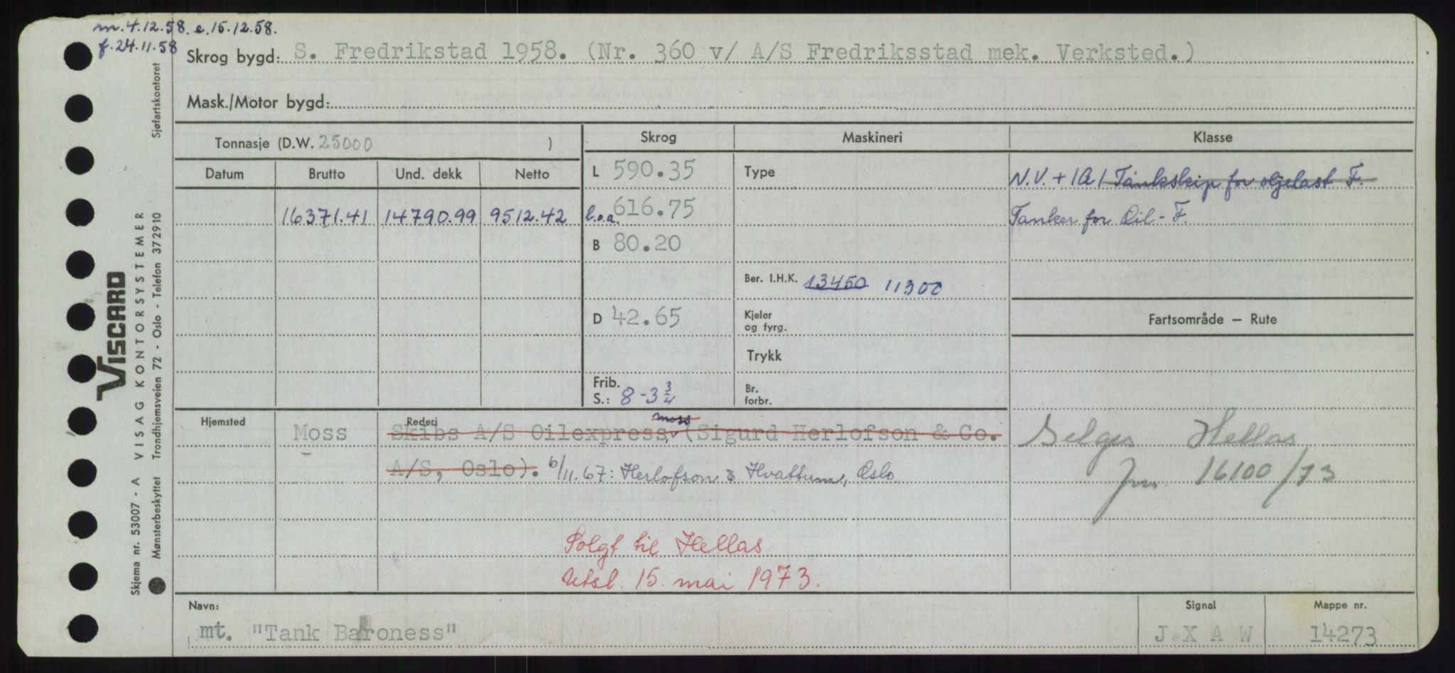 Sjøfartsdirektoratet med forløpere, Skipsmålingen, RA/S-1627/H/Hd/L0038: Fartøy, T-Th, p. 191