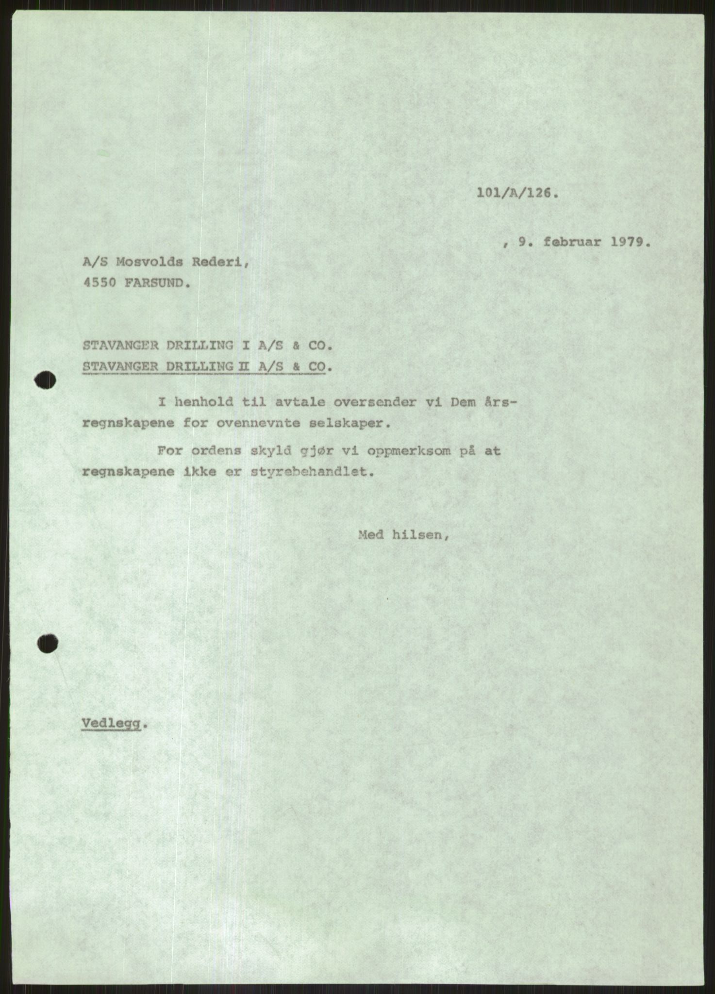 Pa 1503 - Stavanger Drilling AS, SAST/A-101906/D/L0005: Korrespondanse og saksdokumenter, 1974-1985, p. 545