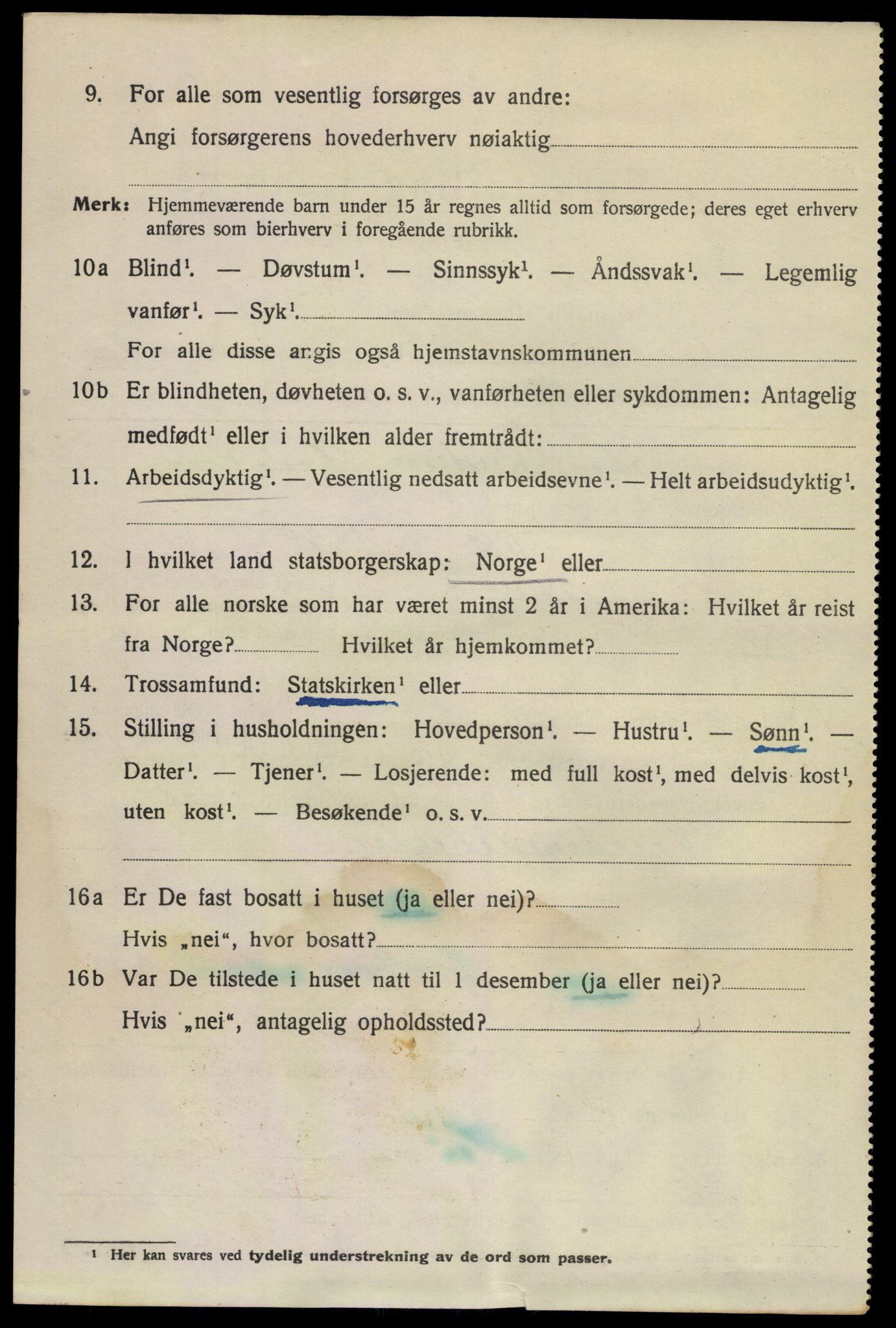 SAKO, 1920 census for Larvik, 1920, p. 22945