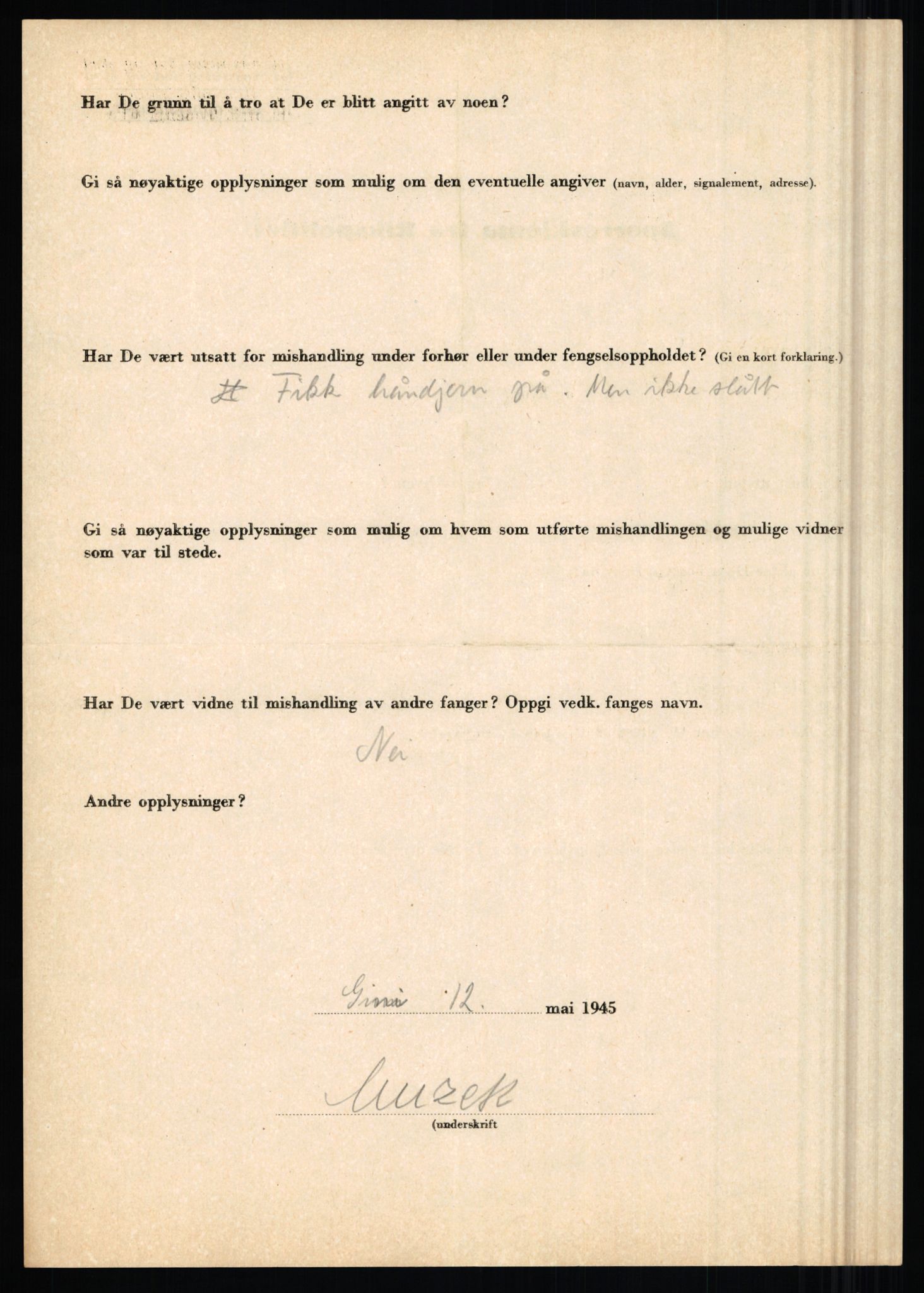 Rikspolitisjefen, AV/RA-S-1560/L/L0012: Mogensen, Øivind - Noraas, Lars, 1940-1945, p. 173