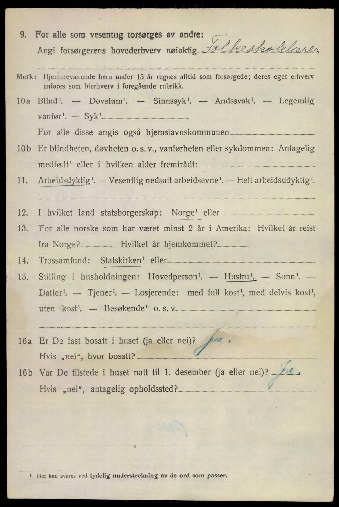 SAKO, 1920 census for Hurum, 1920, p. 8161