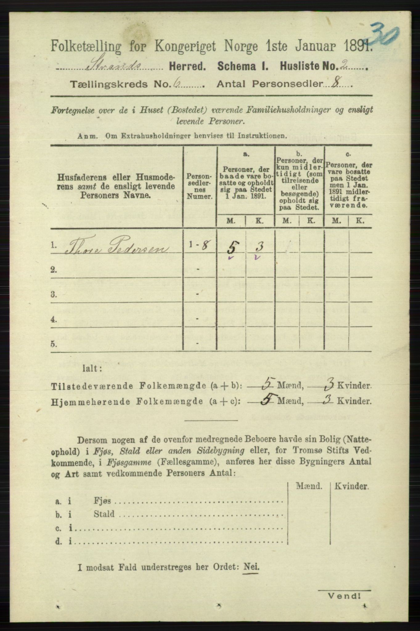 RA, 1891 census for 1130 Strand, 1891, p. 1631