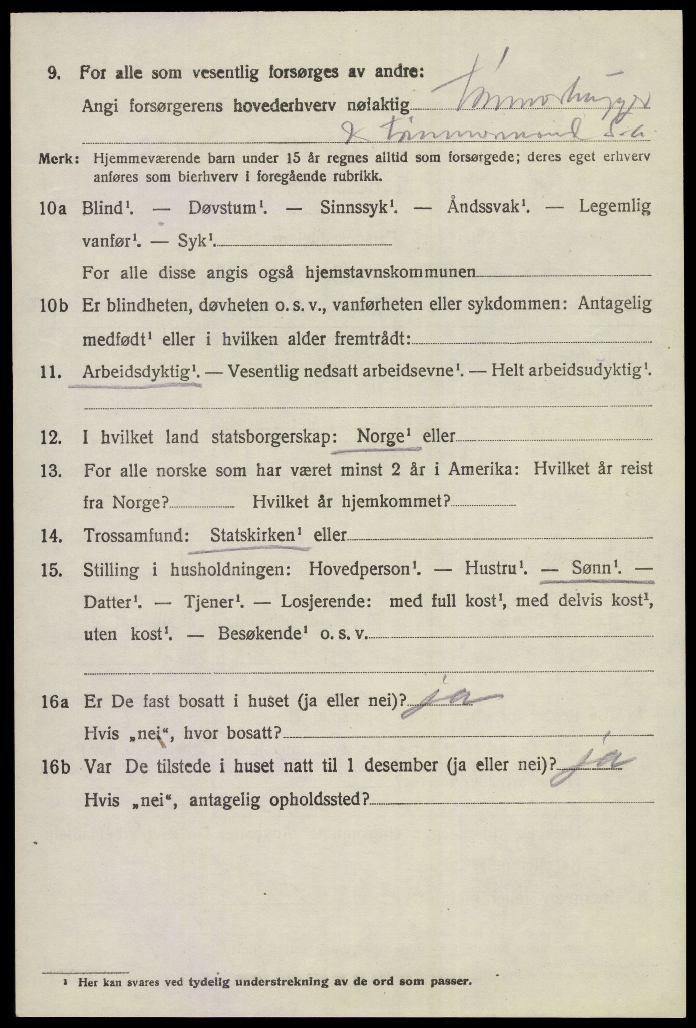 SAKO, 1920 census for Norderhov, 1920, p. 24268