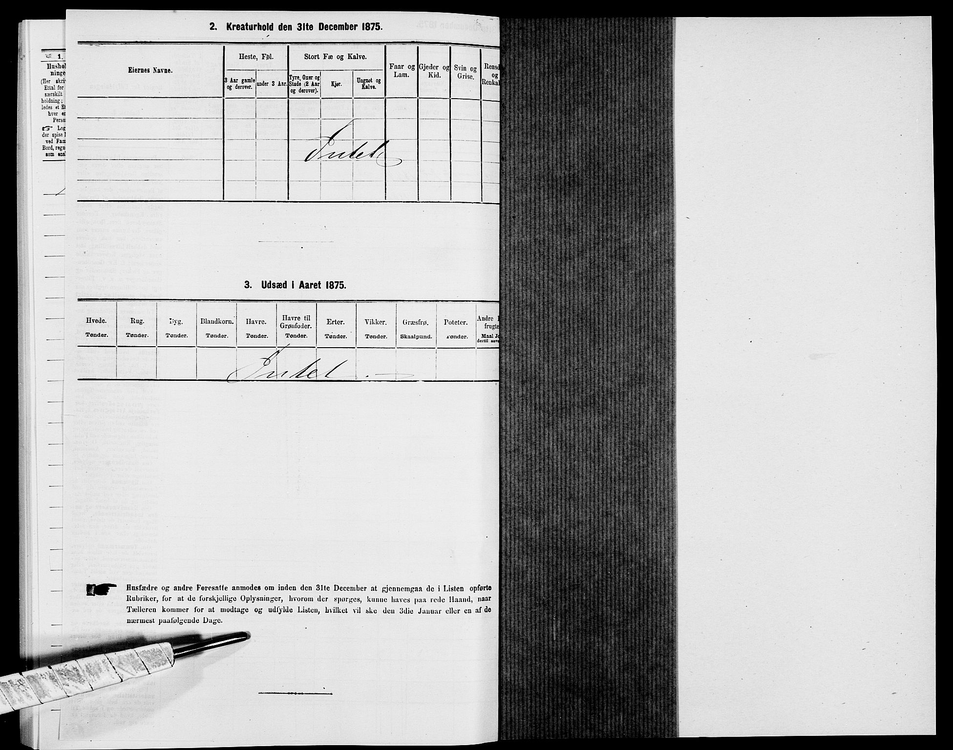 SAK, 1875 census for 1041L Vanse/Vanse og Farsund, 1875, p. 1475