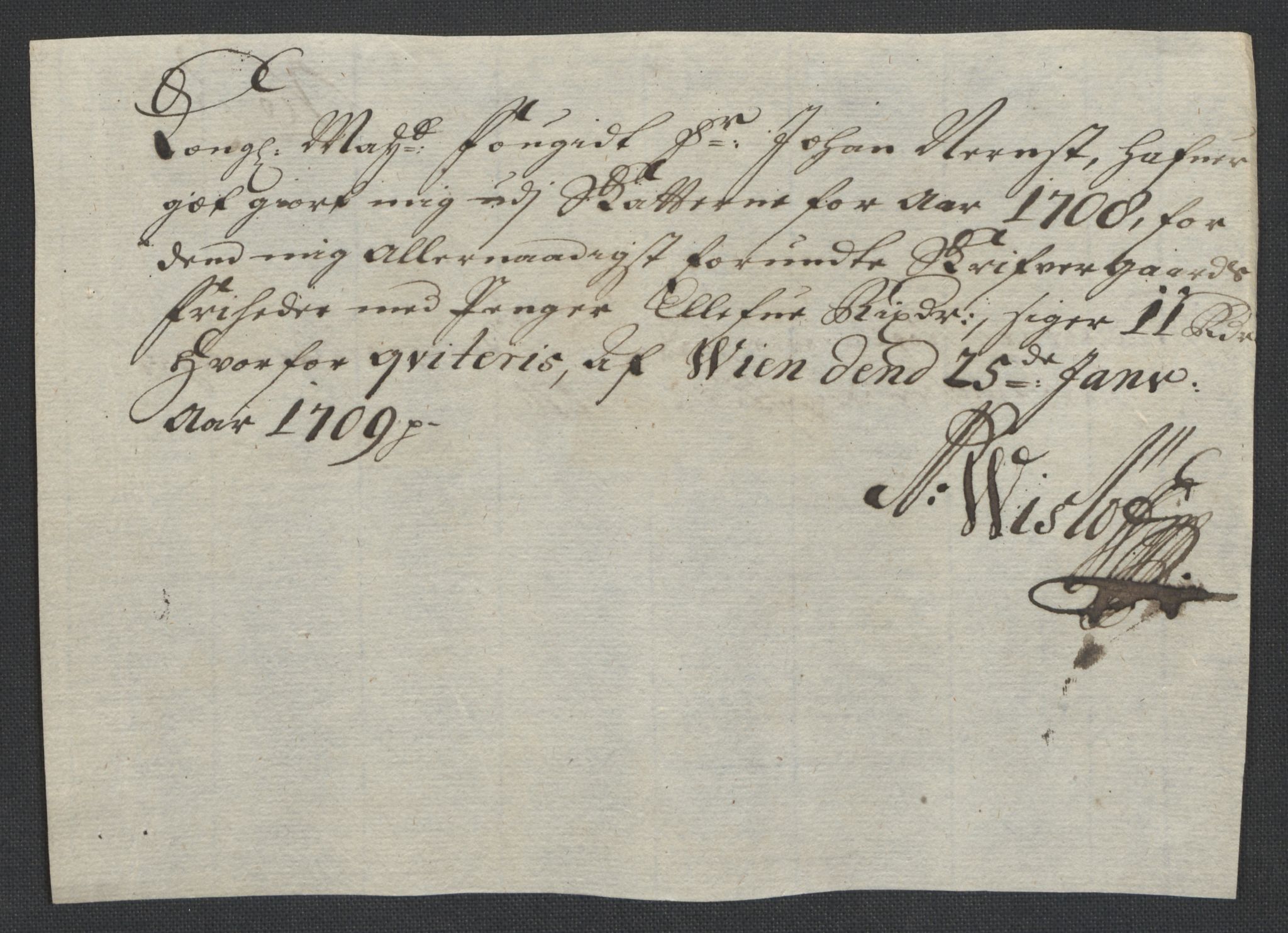 Rentekammeret inntil 1814, Reviderte regnskaper, Fogderegnskap, AV/RA-EA-4092/R18/L1305: Fogderegnskap Hadeland, Toten og Valdres, 1707-1708, p. 447