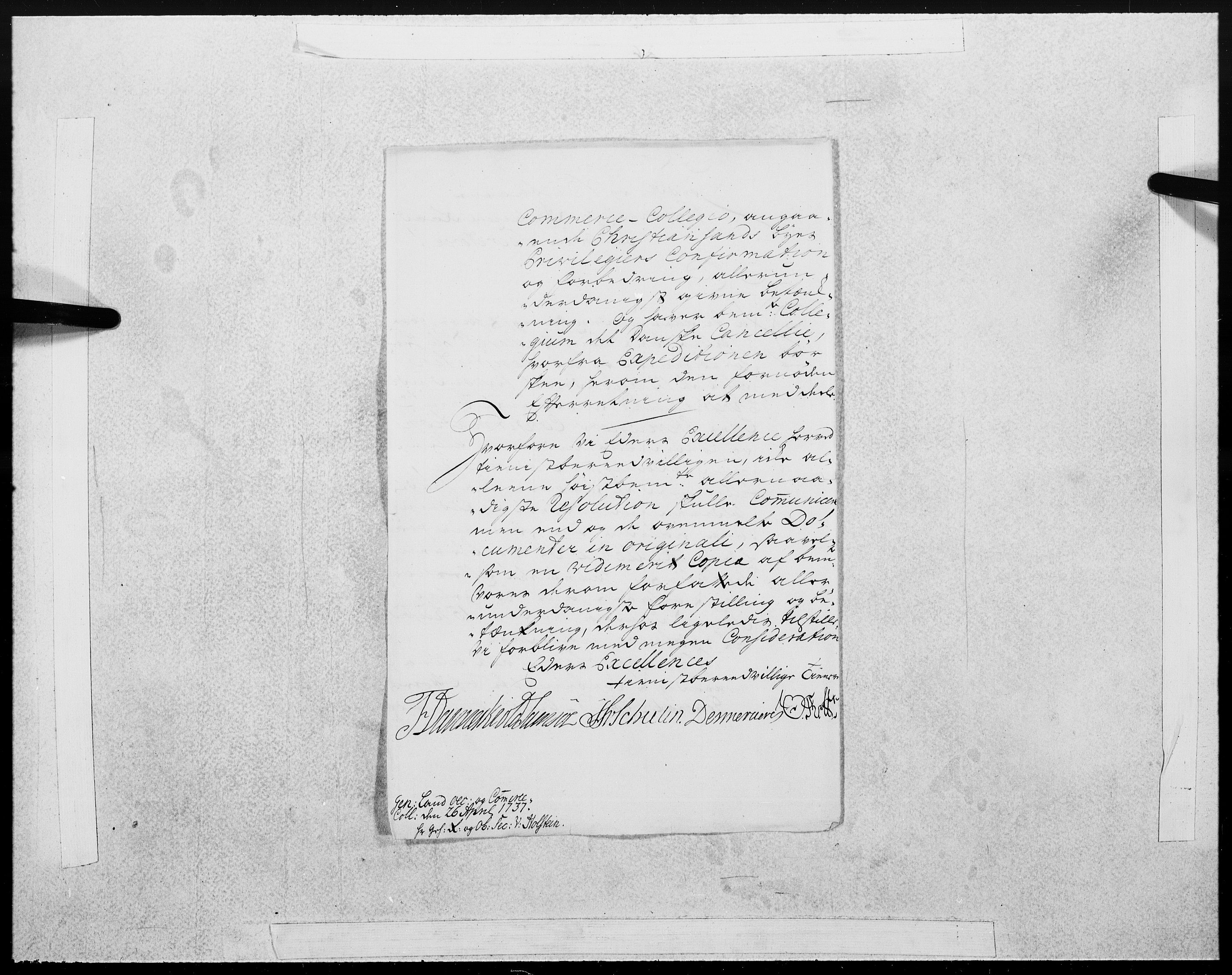Danske Kanselli 1572-1799, AV/RA-EA-3023/F/Fc/Fcc/Fcca/L0126: Norske innlegg 1572-1799, 1738, p. 153