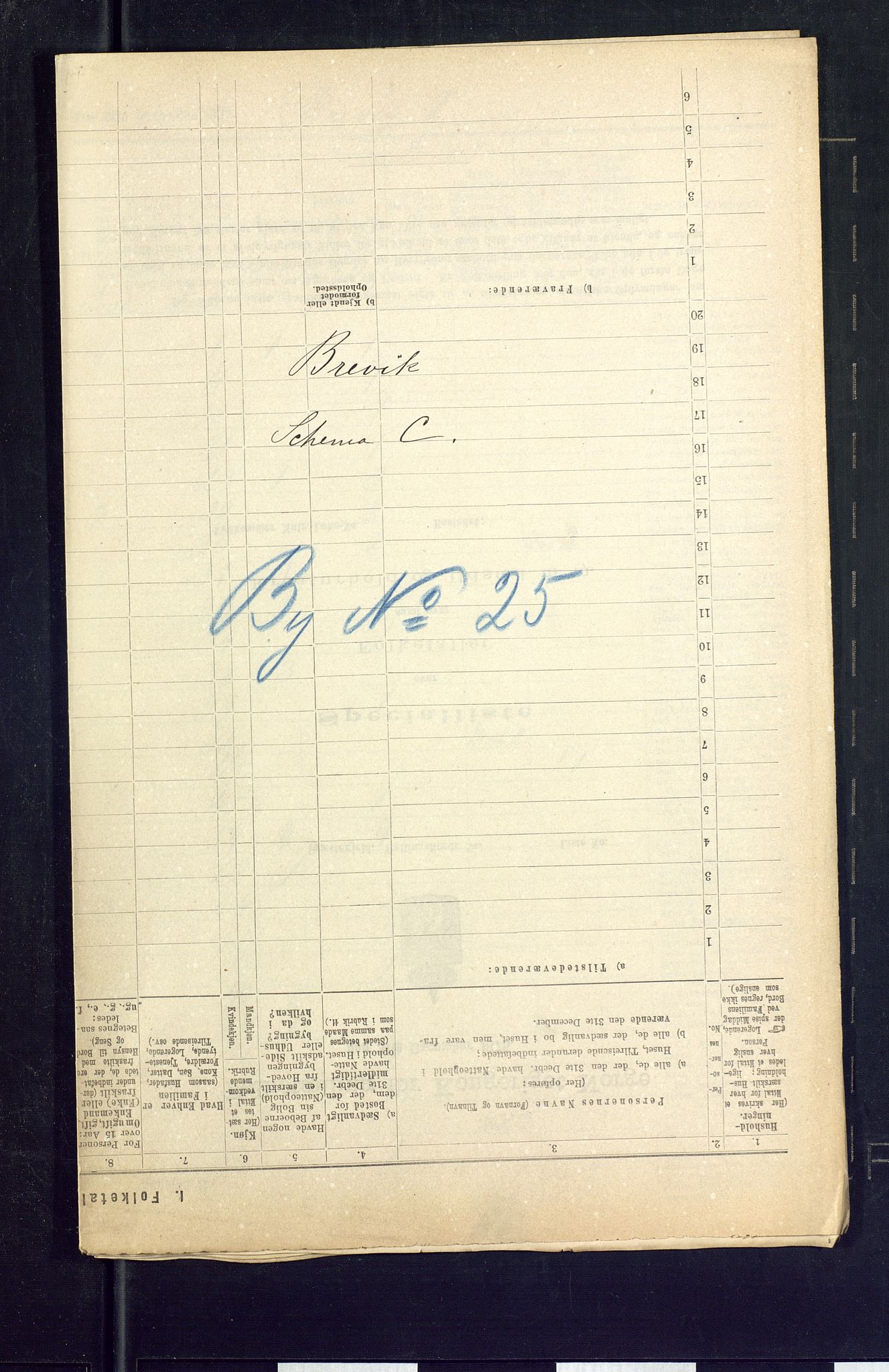 SAKO, 1875 census for 0804P Brevik, 1875, p. 16