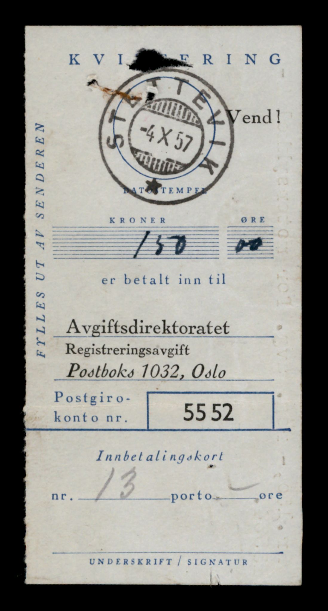 Møre og Romsdal vegkontor - Ålesund trafikkstasjon, AV/SAT-A-4099/F/Fe/L0040: Registreringskort for kjøretøy T 13531 - T 13709, 1927-1998, p. 457