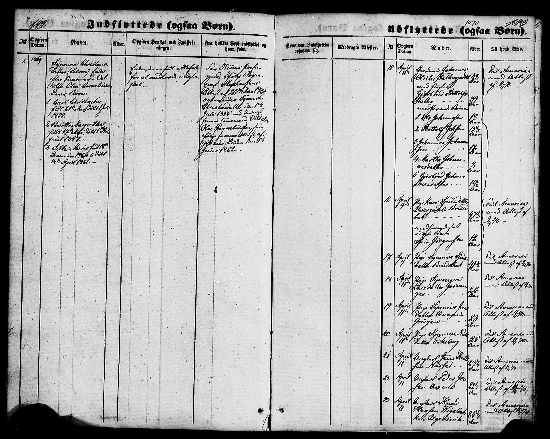 Hafslo sokneprestembete, AV/SAB-A-80301/H/Haa/Haaa/L0018: Parish register (official) no. A 18, 1853-1886, p. 142-143