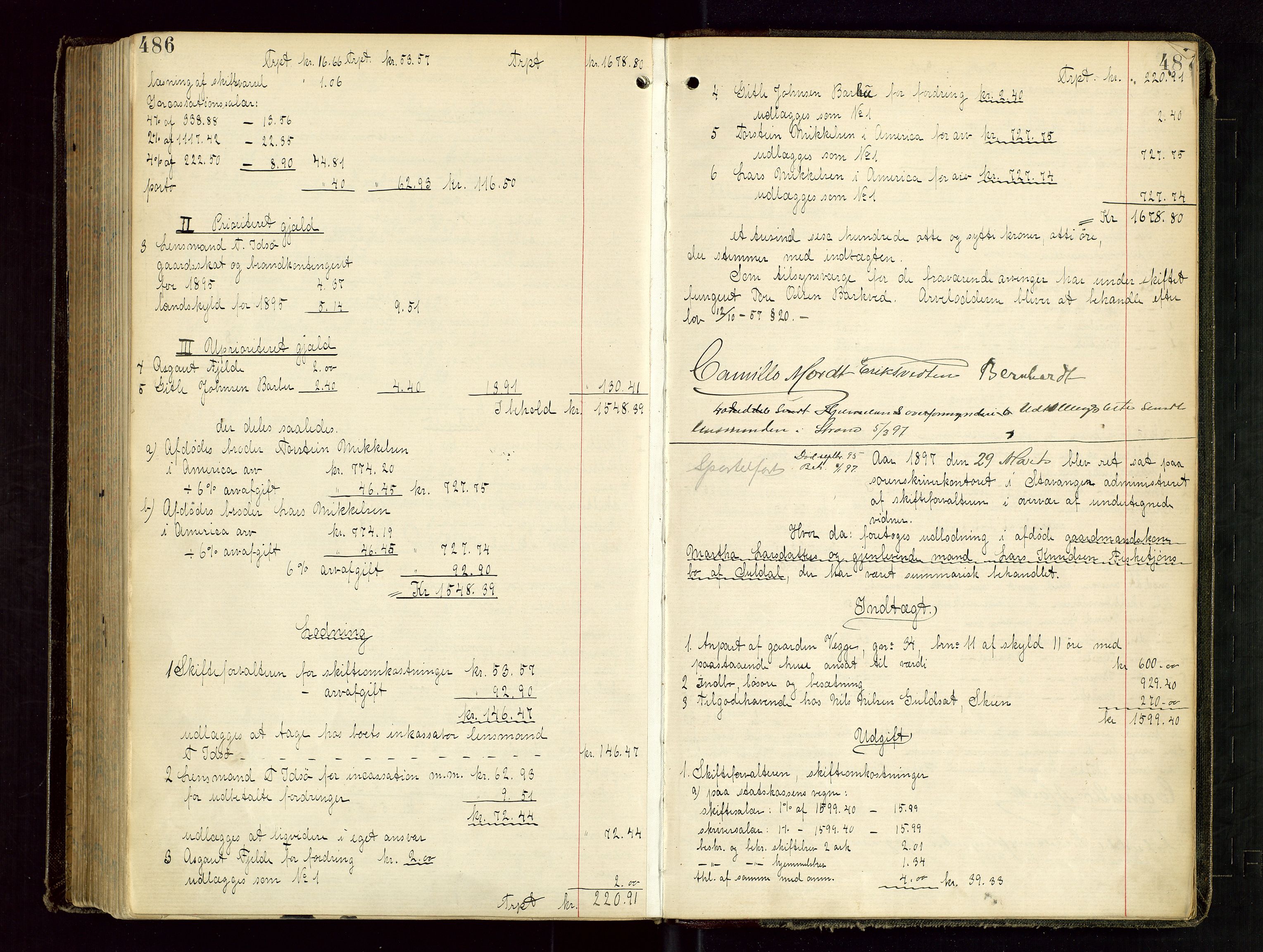 Ryfylke tingrett, SAST/A-100055/001/IV/IVD/L0029: Skifteprotokoll, register i protokollen, 1893-1897, p. 486-487