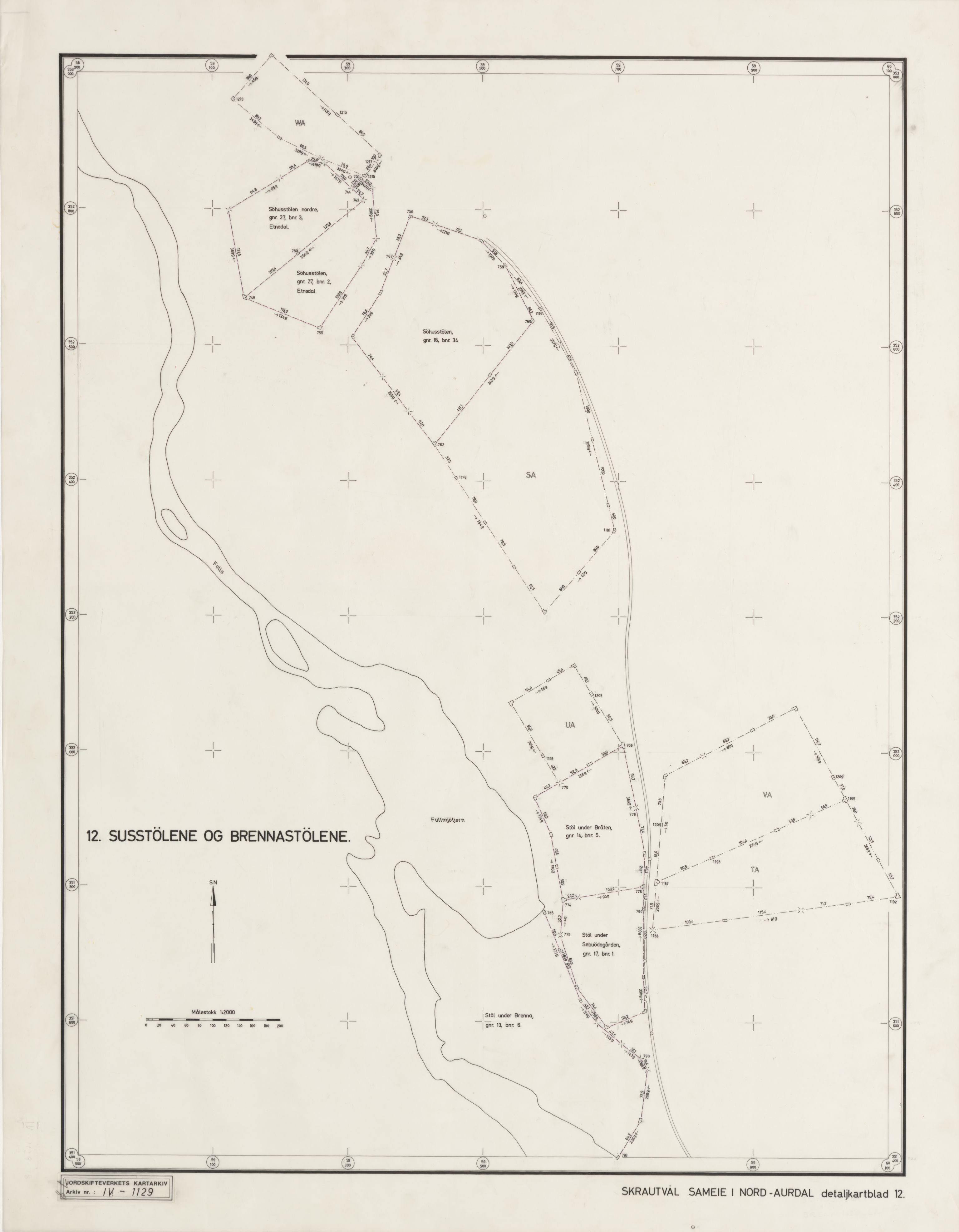 Jordskifteverkets kartarkiv, AV/RA-S-3929/T, 1859-1988, p. 1449