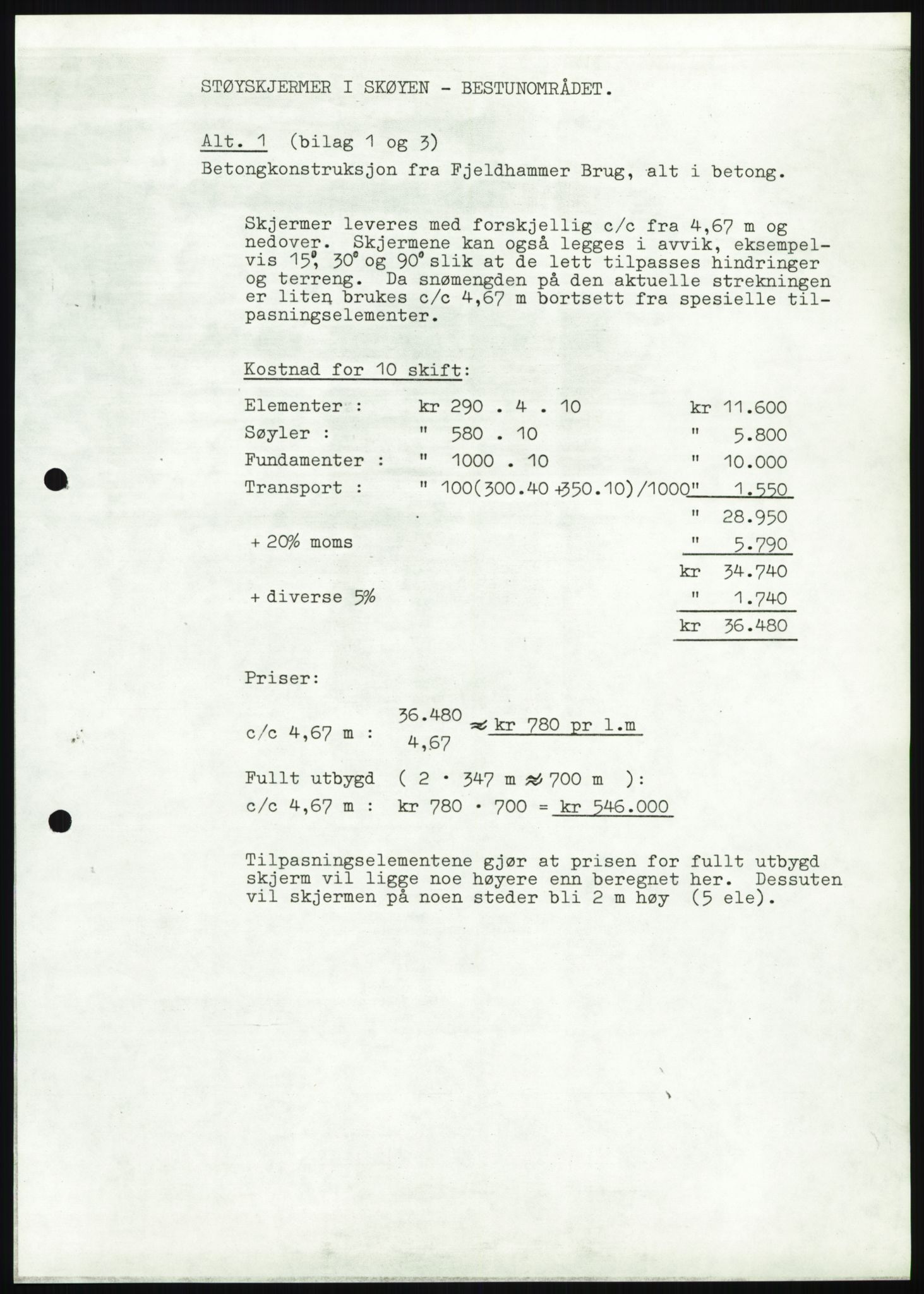 Norges statsbaner, Hovedadministrasjonen, Plankontoret for Oslo S, AV/RA-S-5410/D/L0167: Driftsbanegården. Øvrige driftsbanegårder, 1975-1987, p. 125