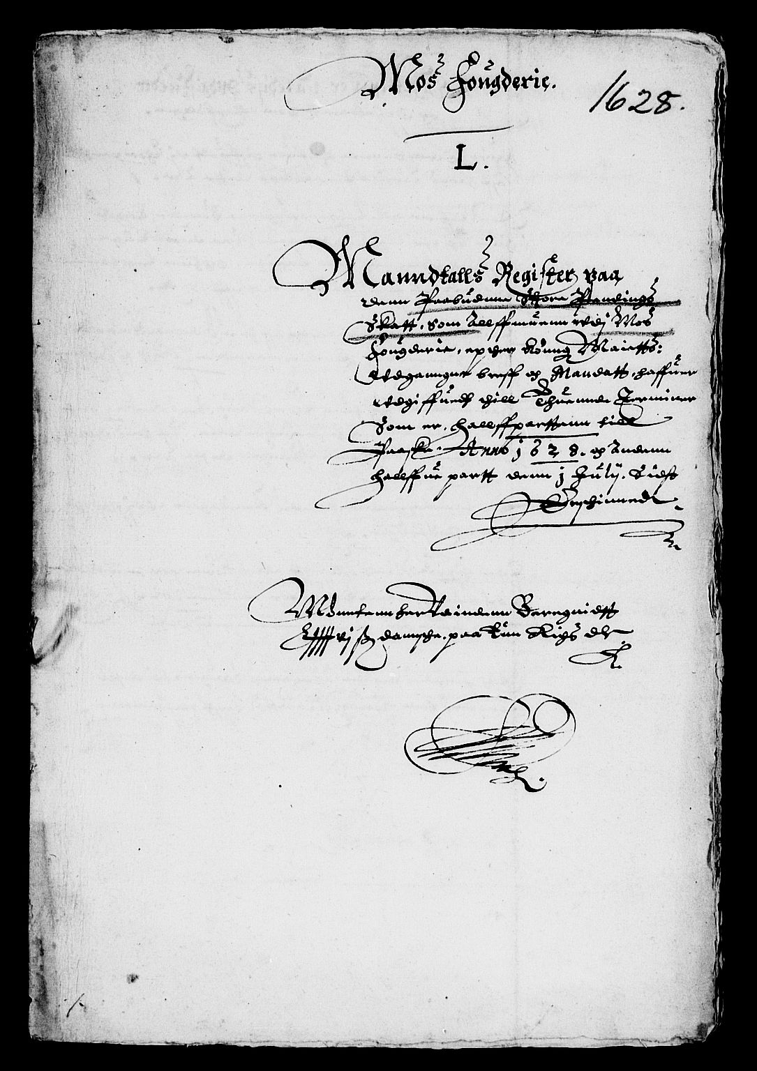 Rentekammeret inntil 1814, Reviderte regnskaper, Lensregnskaper, AV/RA-EA-5023/R/Rb/Rba/L0089: Akershus len, 1628