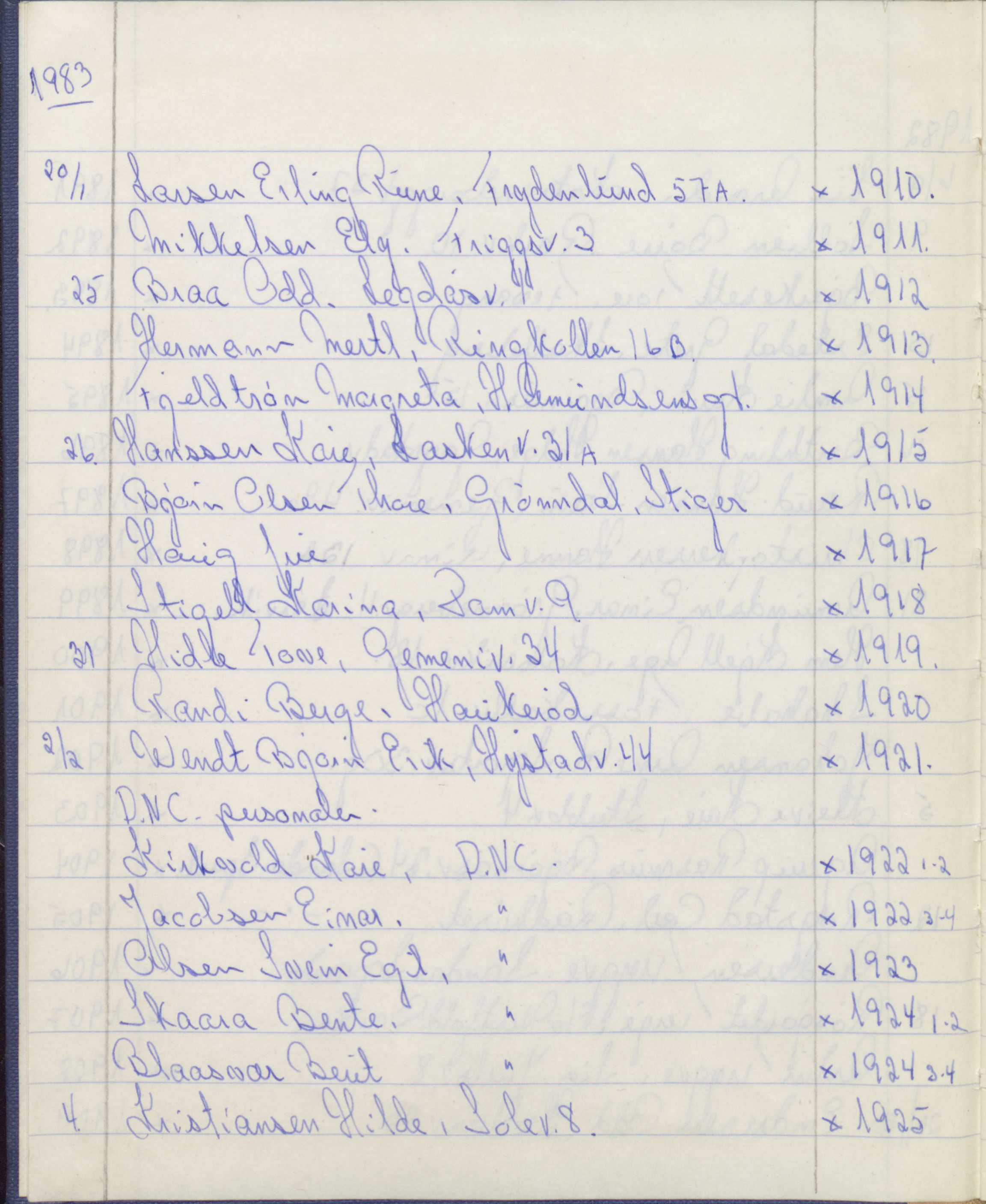 Pa 1494 - Jørgensen, Antonius. Fotograf, VEMU/A-2760/F/Fa, 1927-2004, p. 4060
