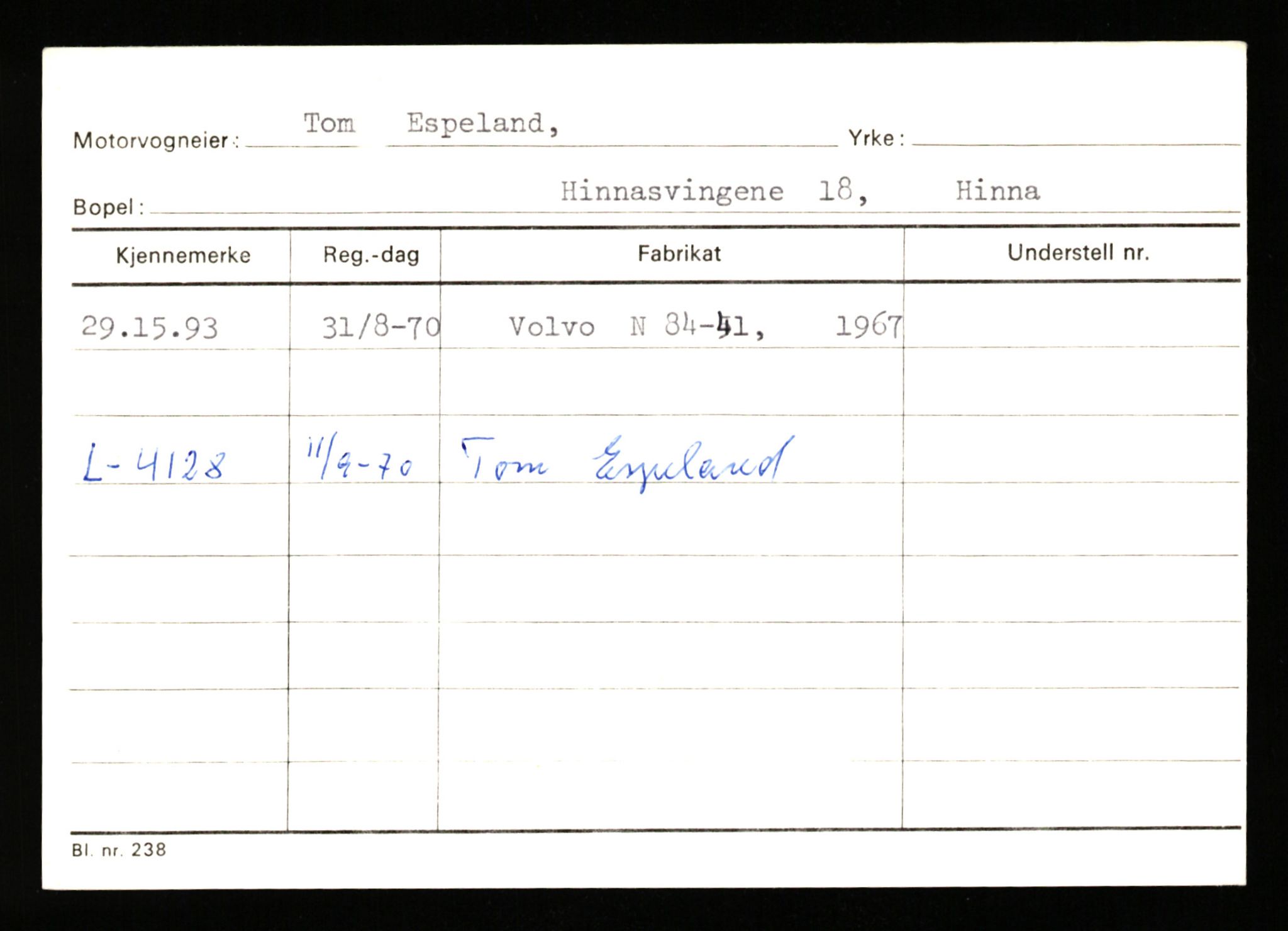 Stavanger trafikkstasjon, AV/SAST-A-101942/0/G/L0011: Registreringsnummer: 240000 - 363477, 1930-1971, p. 1189