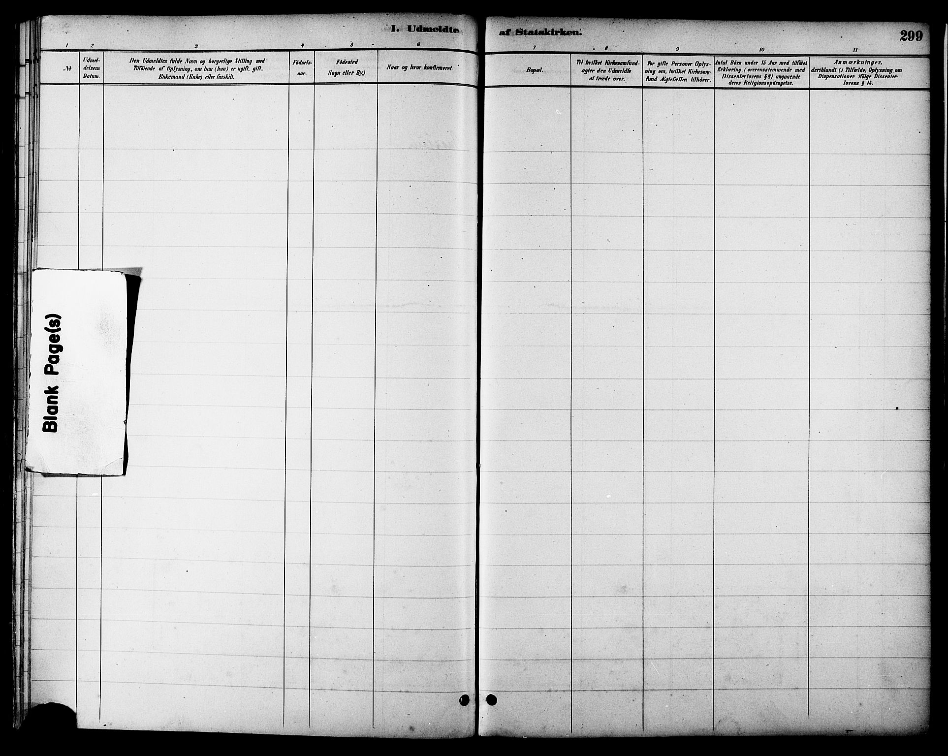 Ministerialprotokoller, klokkerbøker og fødselsregistre - Nordland, AV/SAT-A-1459/863/L0898: Parish register (official) no. 863A10, 1886-1897, p. 299