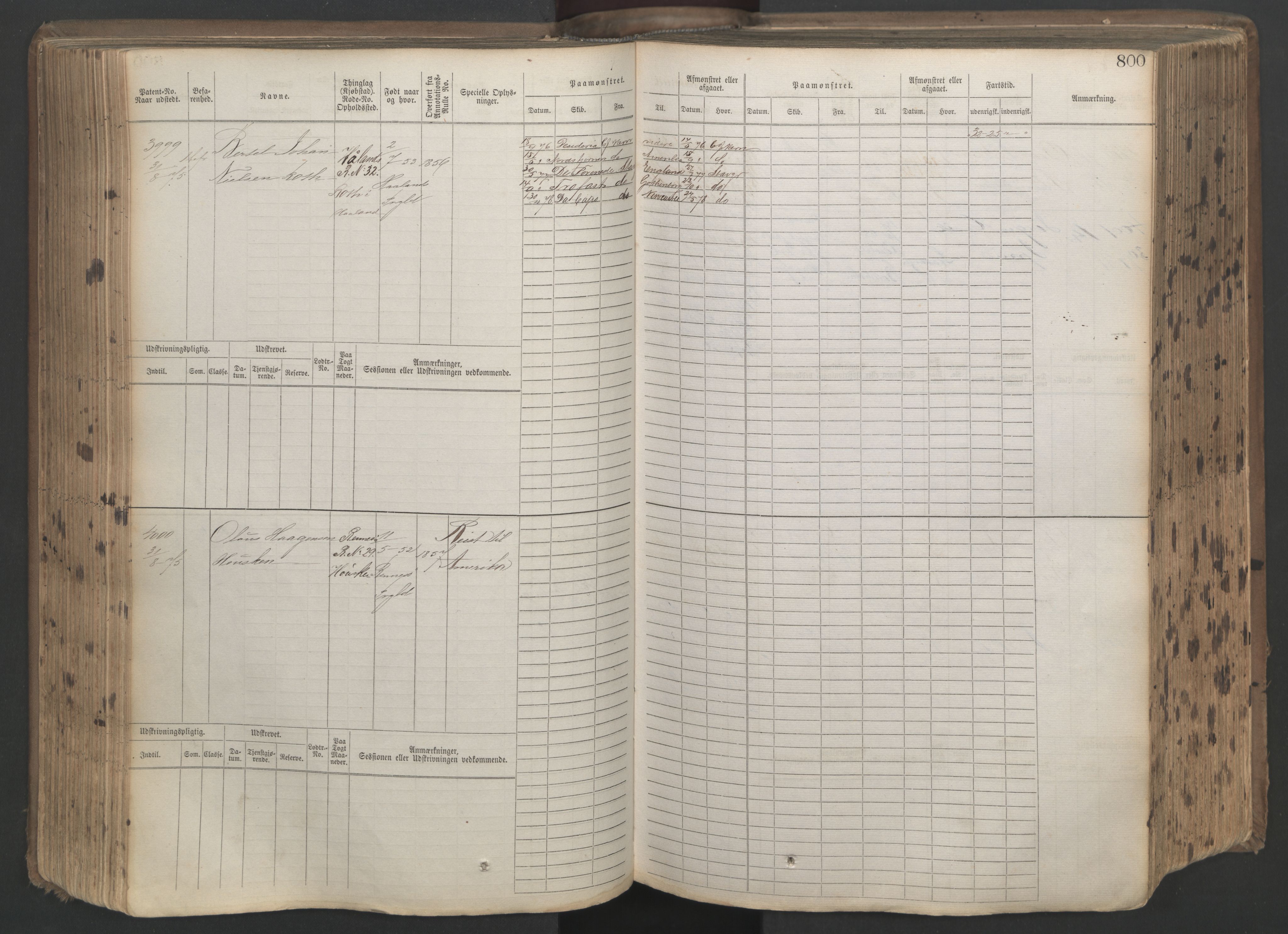 Stavanger sjømannskontor, AV/SAST-A-102006/F/Fb/Fbb/L0019: Sjøfartshovedrulle patnentnr. 3603-4803 (dublett), 1875, p. 203