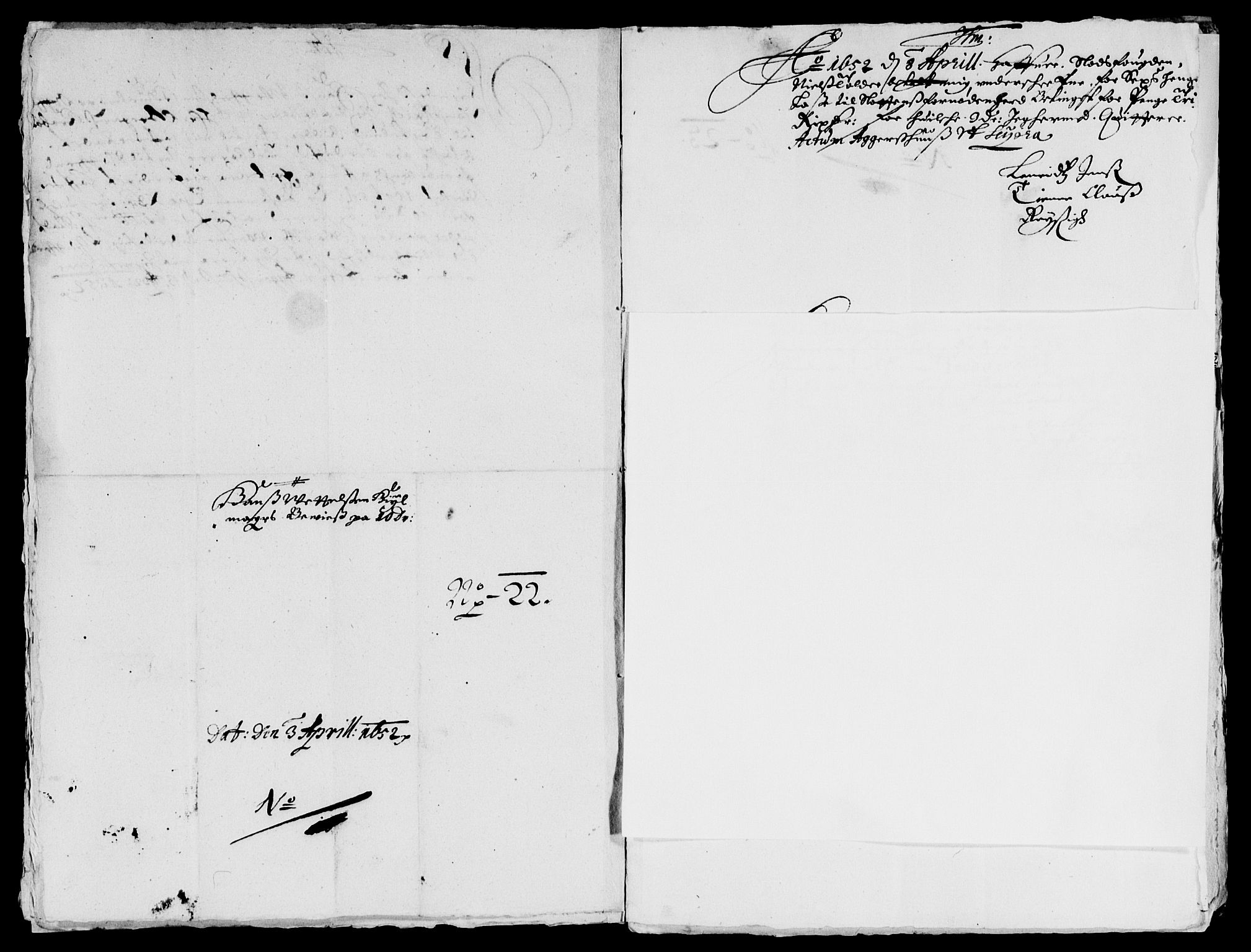 Rentekammeret inntil 1814, Reviderte regnskaper, Lensregnskaper, AV/RA-EA-5023/R/Rb/Rba/L0206: Akershus len, 1651-1652