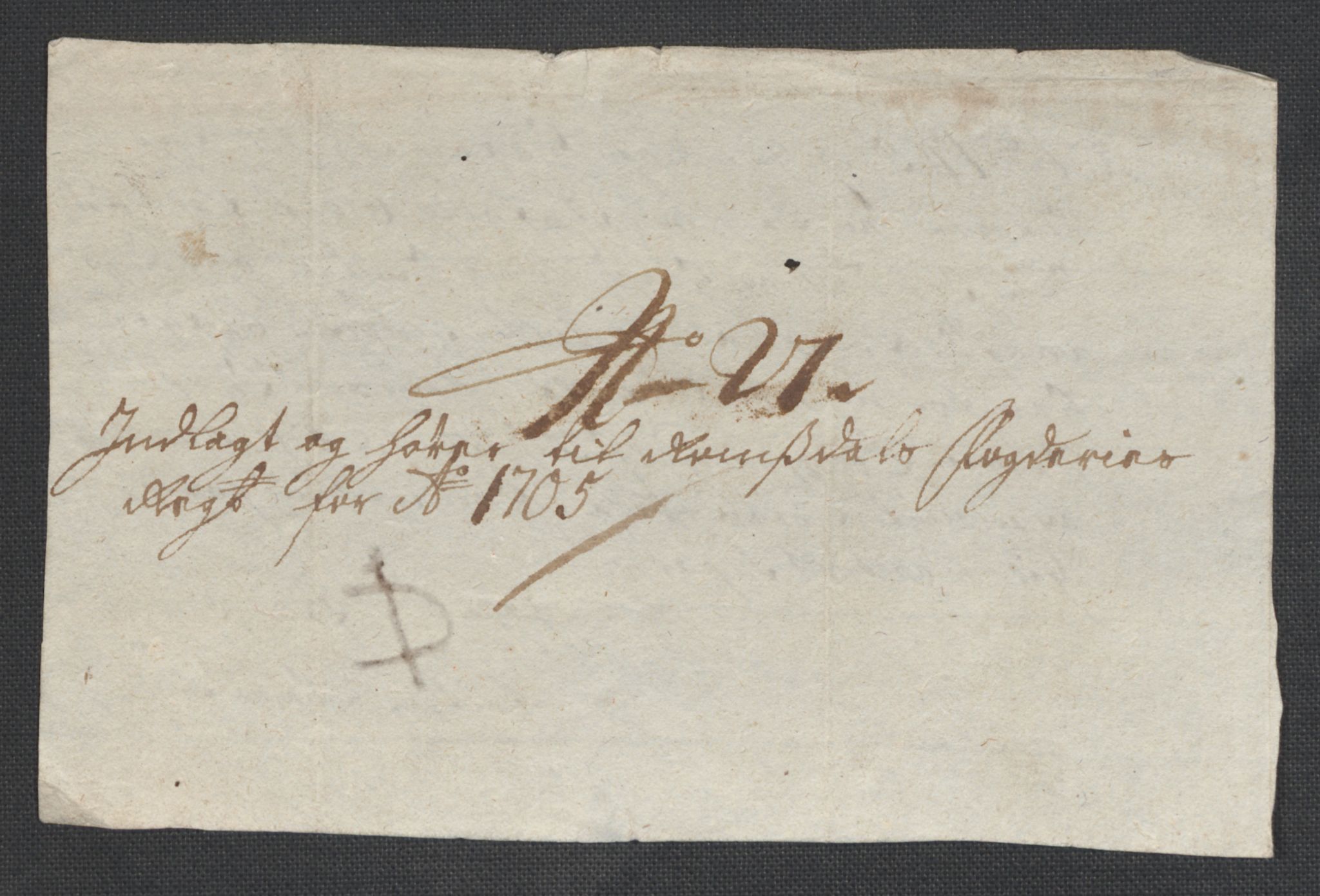 Rentekammeret inntil 1814, Reviderte regnskaper, Fogderegnskap, RA/EA-4092/R55/L3656: Fogderegnskap Romsdal, 1703-1705, p. 512