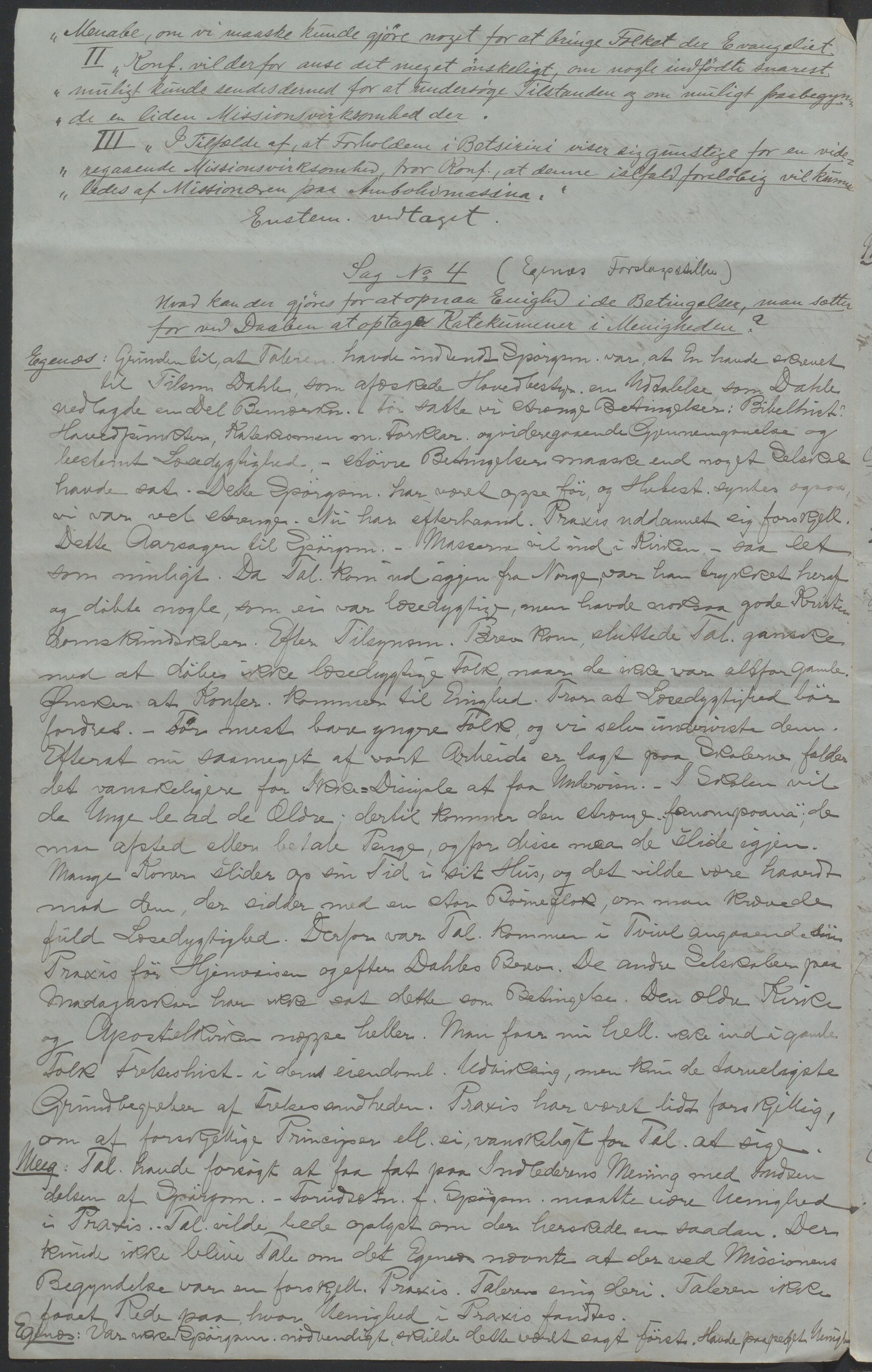 Det Norske Misjonsselskap - hovedadministrasjonen, VID/MA-A-1045/D/Da/Daa/L0037/0006: Konferansereferat og årsberetninger / Konferansereferat fra Madagaskar Innland., 1888