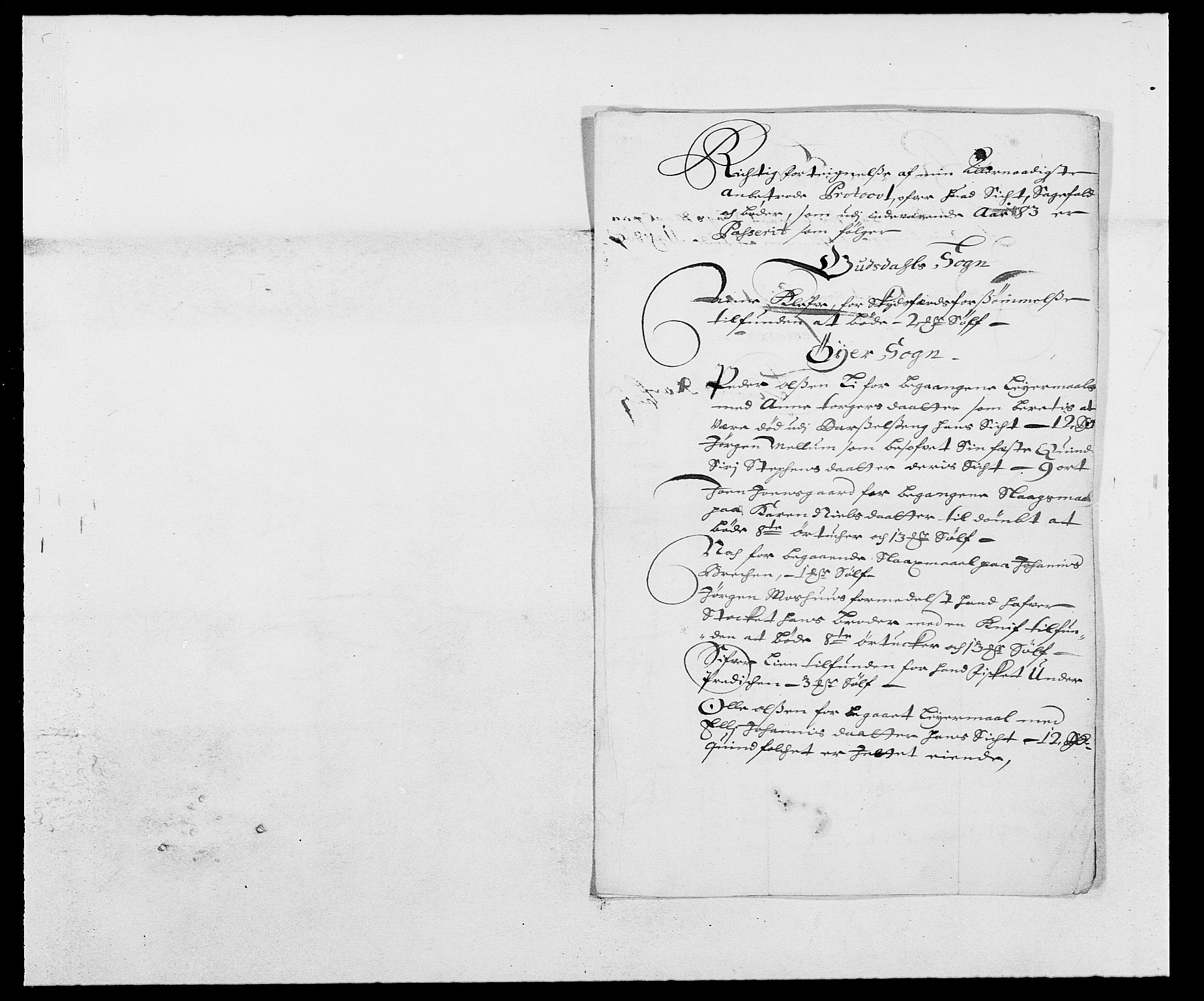 Rentekammeret inntil 1814, Reviderte regnskaper, Fogderegnskap, RA/EA-4092/R17/L1158: Fogderegnskap Gudbrandsdal, 1682-1689, p. 294