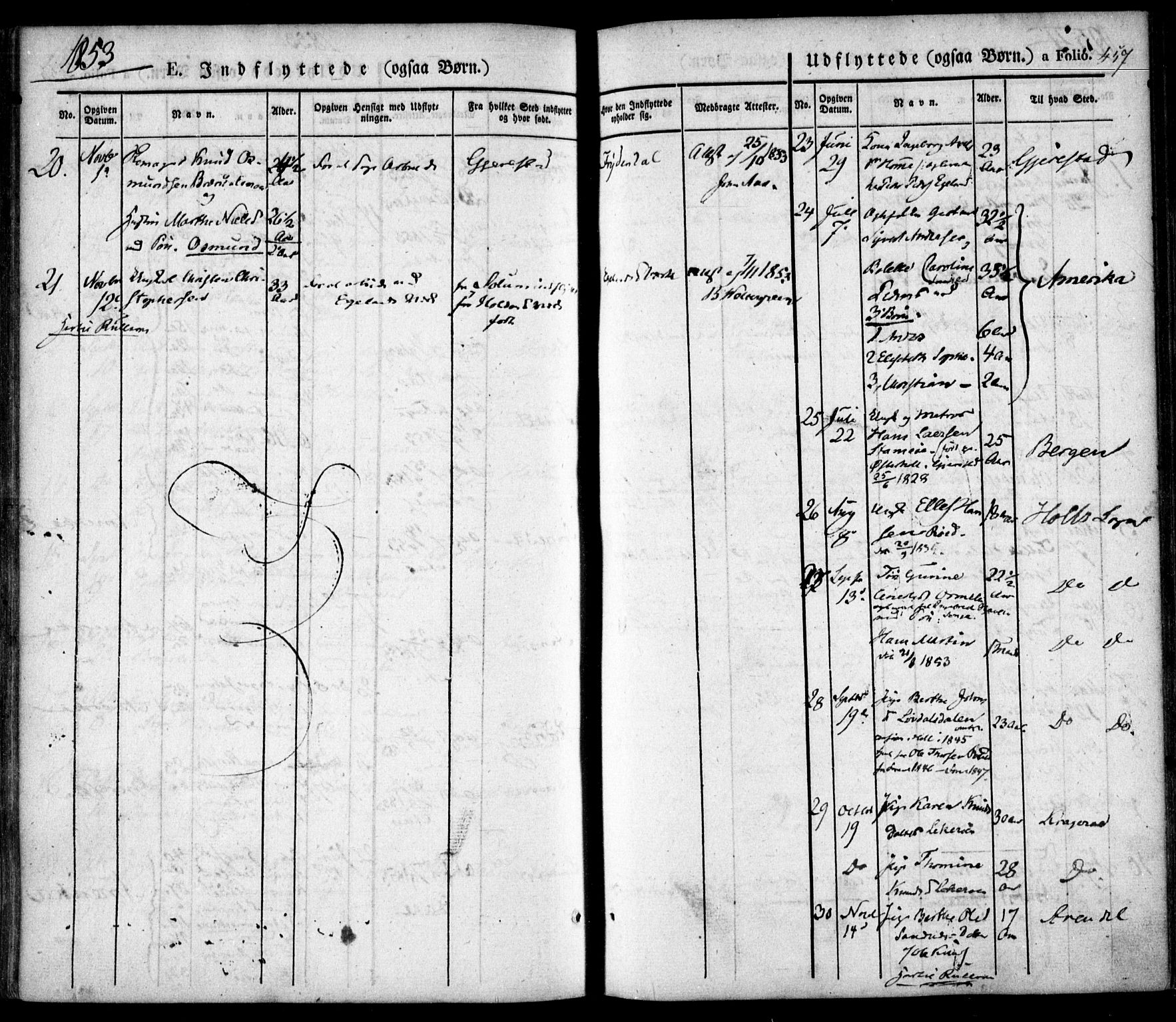 Søndeled sokneprestkontor, AV/SAK-1111-0038/F/Fa/L0002: Parish register (official) no. A 2, 1839-1860, p. 457