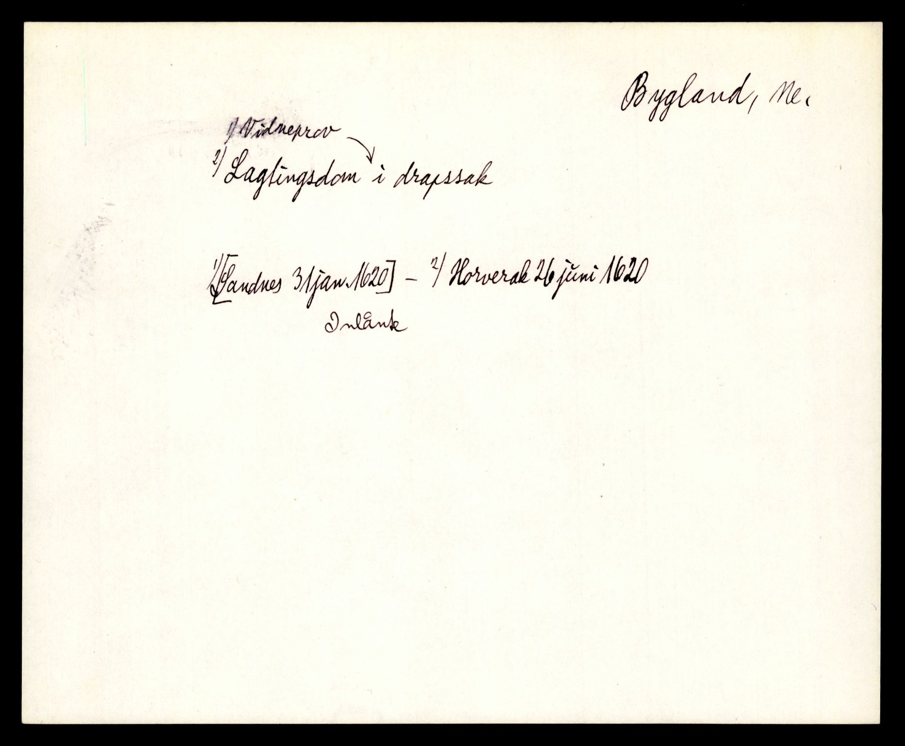 Riksarkivets diplomsamling, AV/RA-EA-5965/F35/F35e/L0024: Registreringssedler Aust-Agder 2, 1400-1700, p. 377