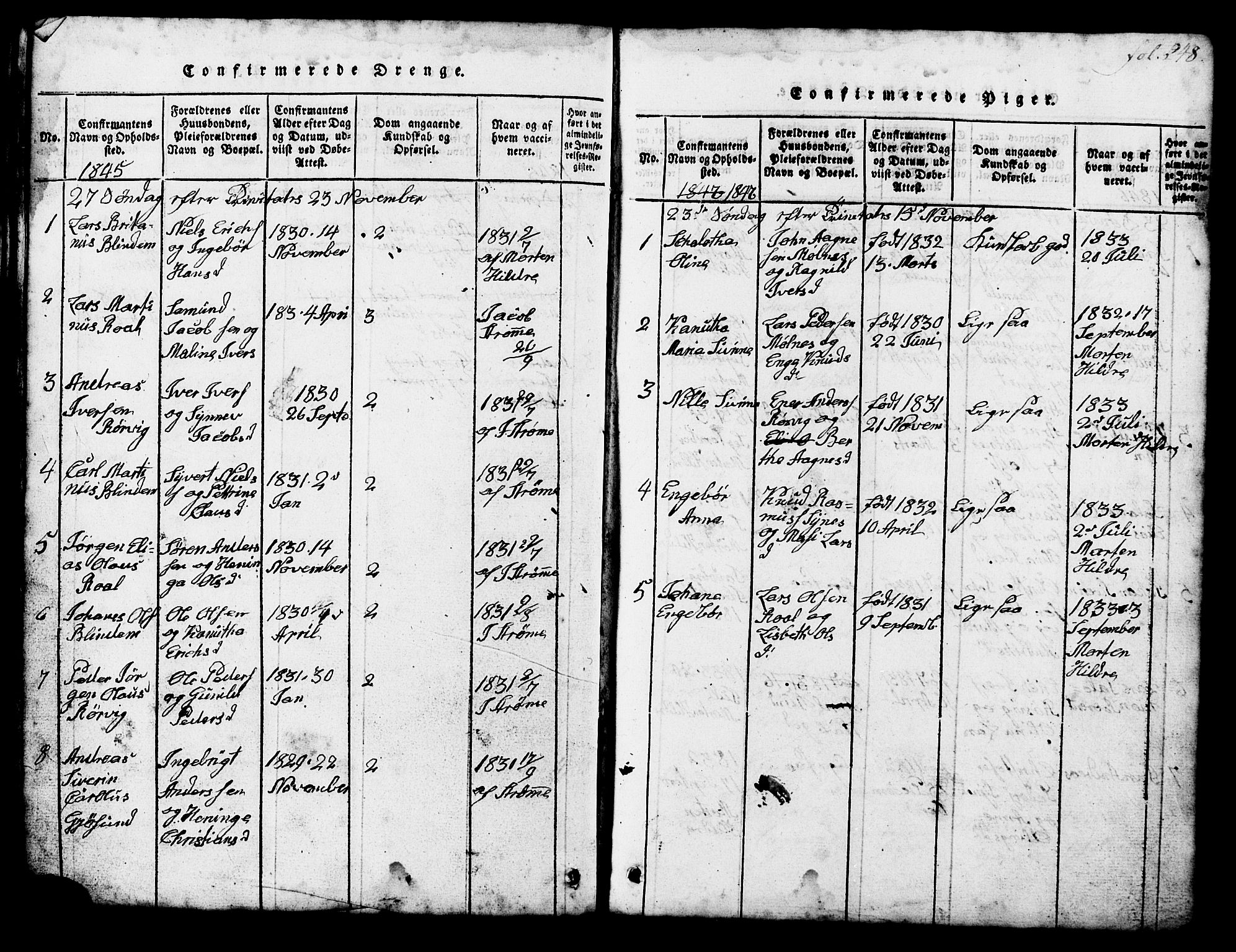 Ministerialprotokoller, klokkerbøker og fødselsregistre - Møre og Romsdal, SAT/A-1454/537/L0520: Parish register (copy) no. 537C01, 1819-1868, p. 248