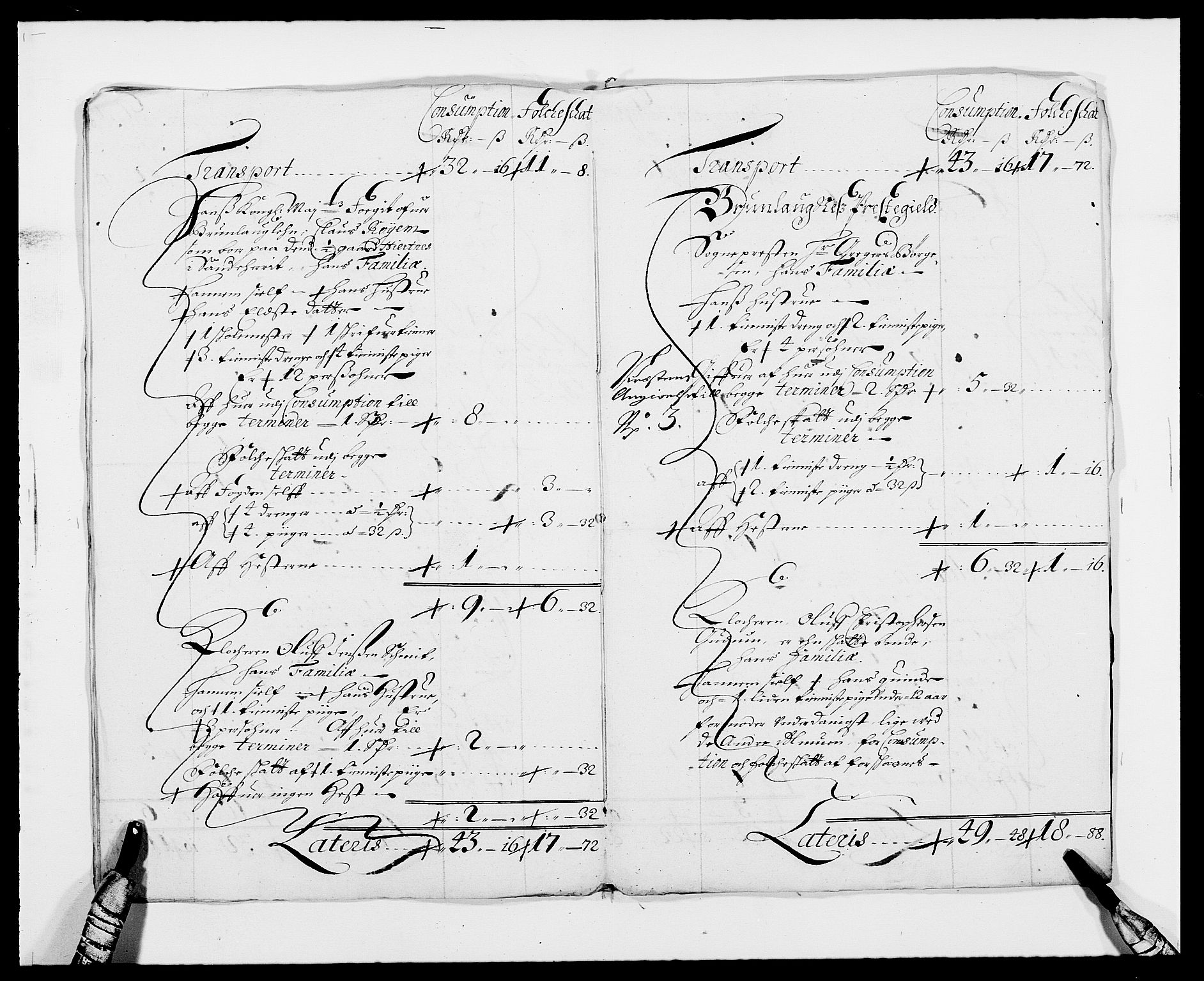 Rentekammeret inntil 1814, Reviderte regnskaper, Fogderegnskap, RA/EA-4092/R33/L1969: Fogderegnskap Larvik grevskap, 1675-1687, p. 291
