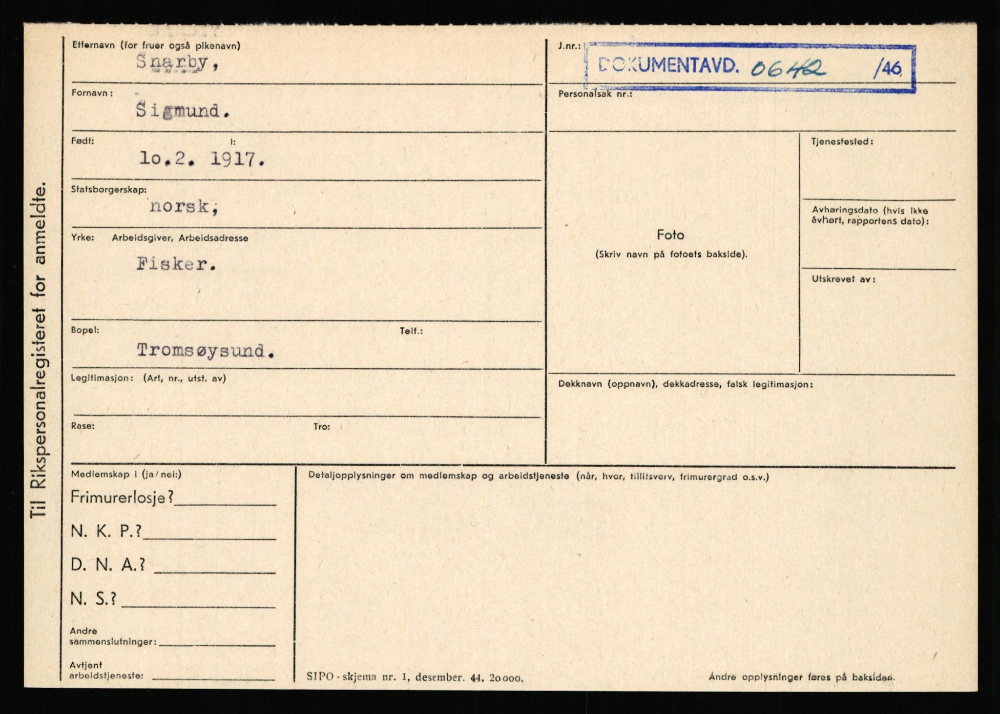 Statspolitiet - Hovedkontoret / Osloavdelingen, AV/RA-S-1329/C/Ca/L0014: Seterlien - Svartås, 1943-1945, p. 2020