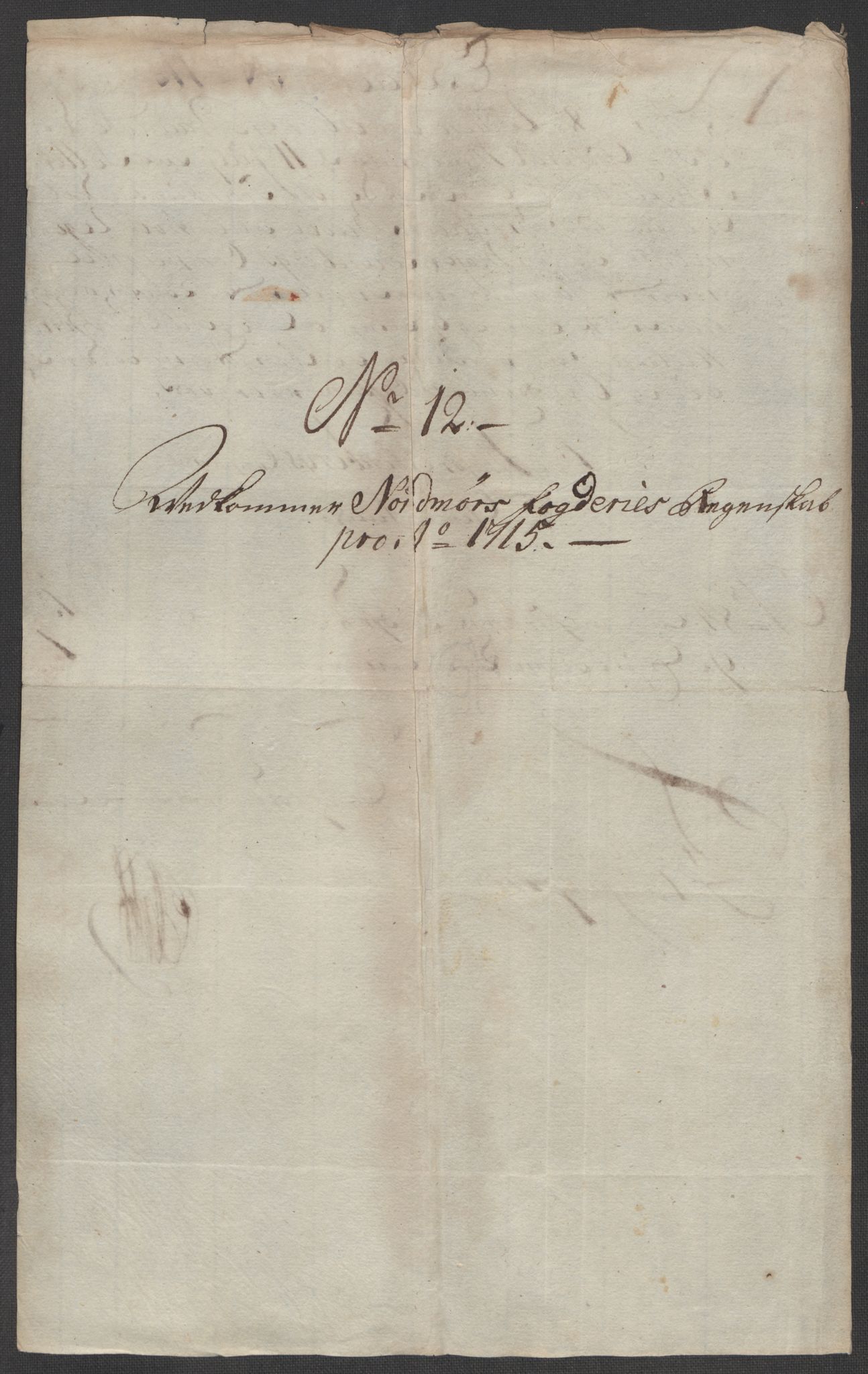 Rentekammeret inntil 1814, Reviderte regnskaper, Fogderegnskap, AV/RA-EA-4092/R56/L3748: Fogderegnskap Nordmøre, 1714-1715, p. 428