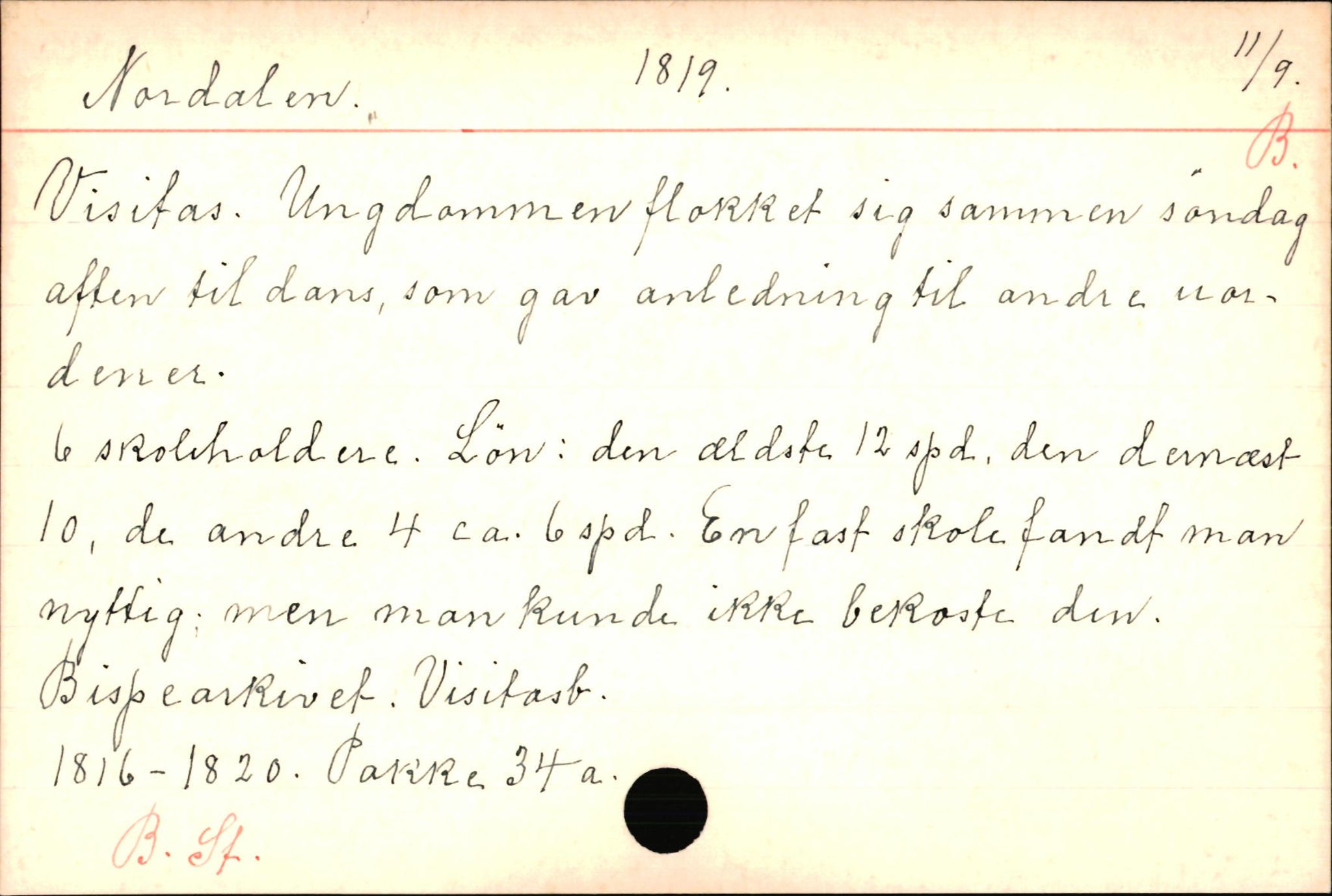 Haugen, Johannes - lærer, AV/SAB-SAB/PA-0036/01/L0001: Om klokkere og lærere, 1521-1904, p. 10940