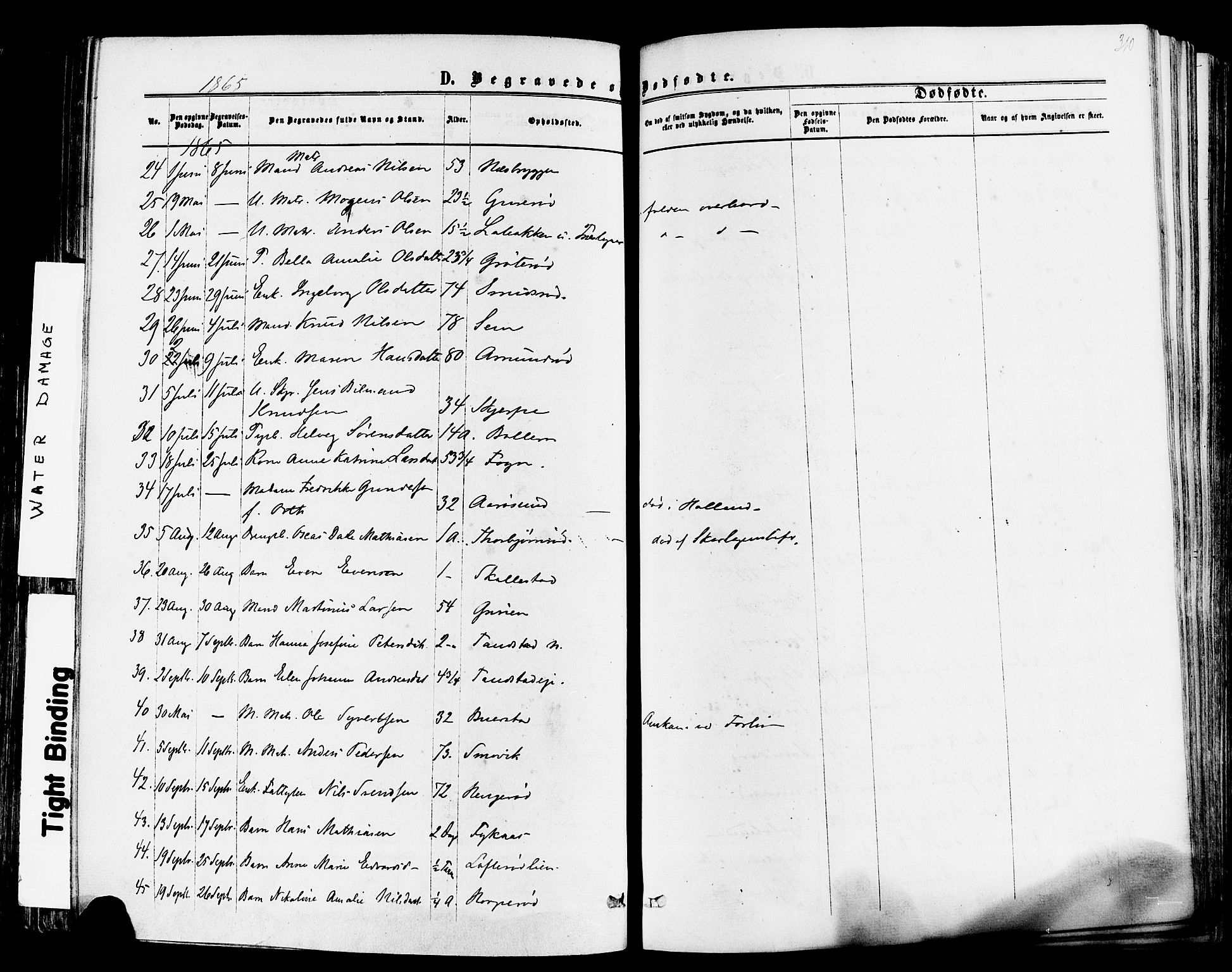 Nøtterøy kirkebøker, SAKO/A-354/F/Fa/L0007: Parish register (official) no. I 7, 1865-1877, p. 310