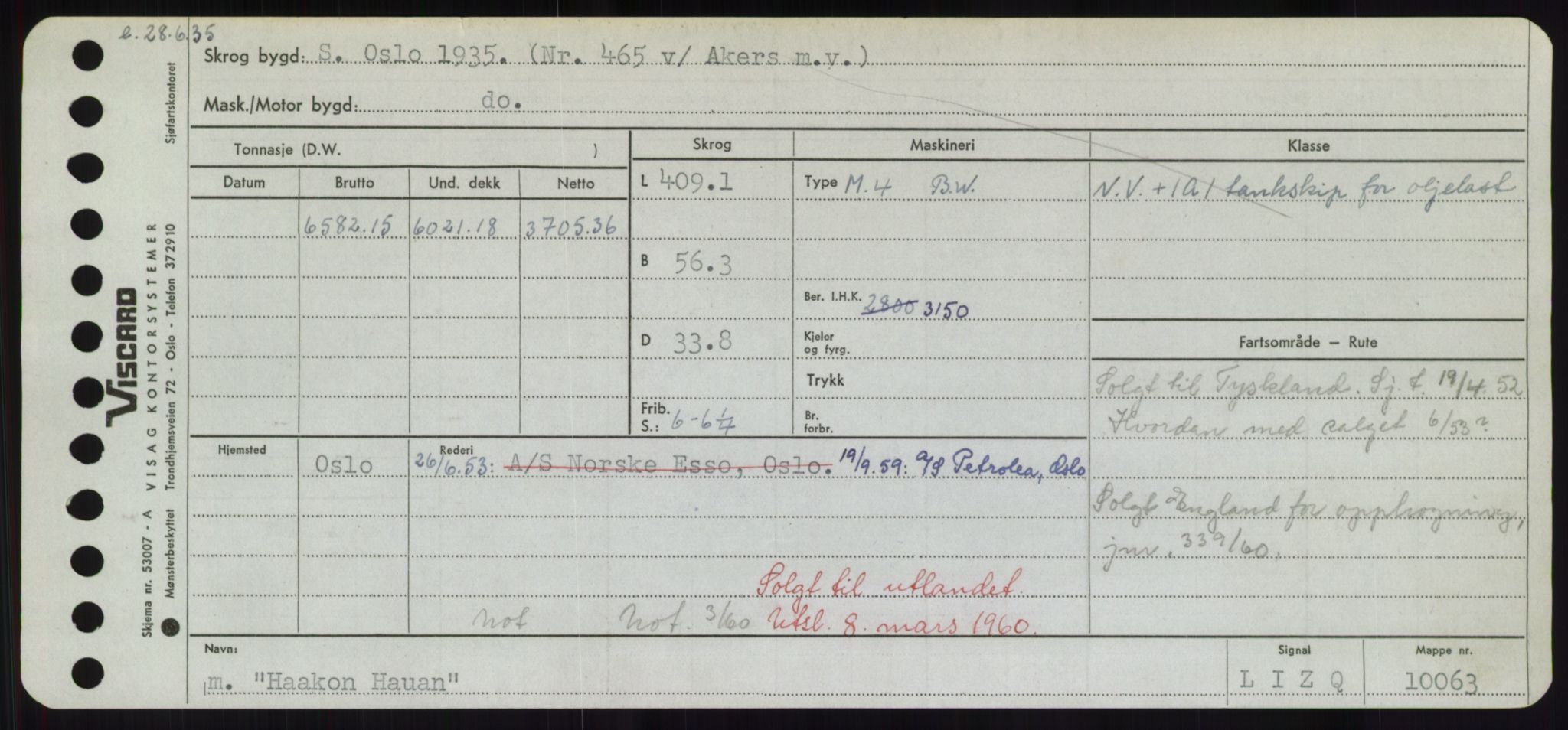 Sjøfartsdirektoratet med forløpere, Skipsmålingen, RA/S-1627/H/Hd/L0017: Fartøy, Holi-Hå, p. 549