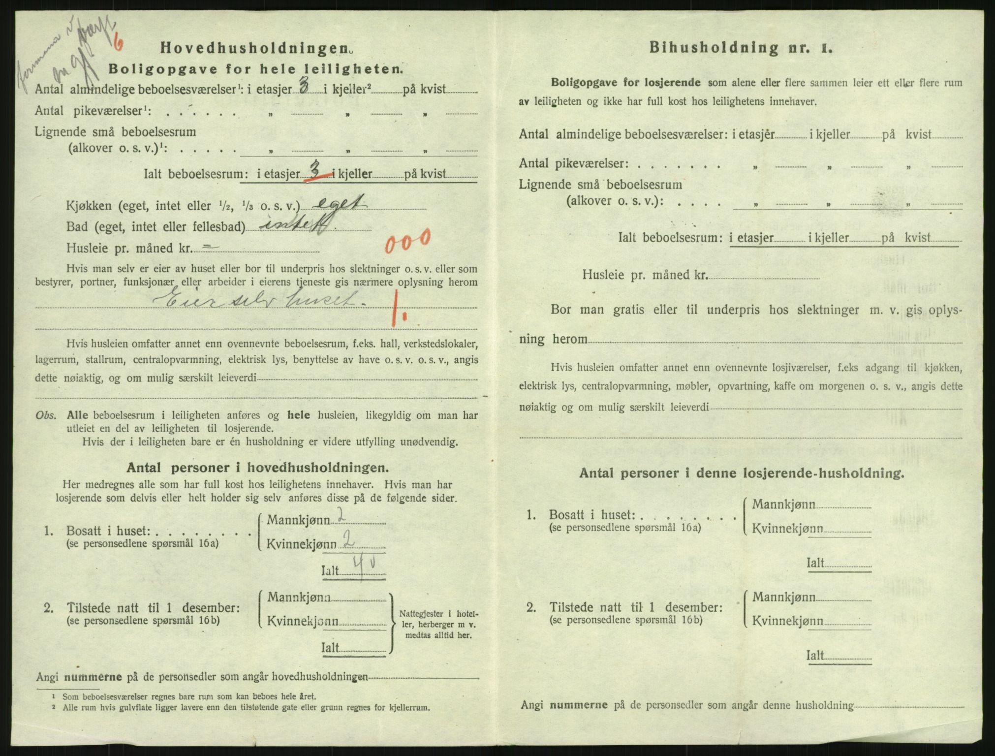 SAK, 1920 census for Lillesand, 1920, p. 780