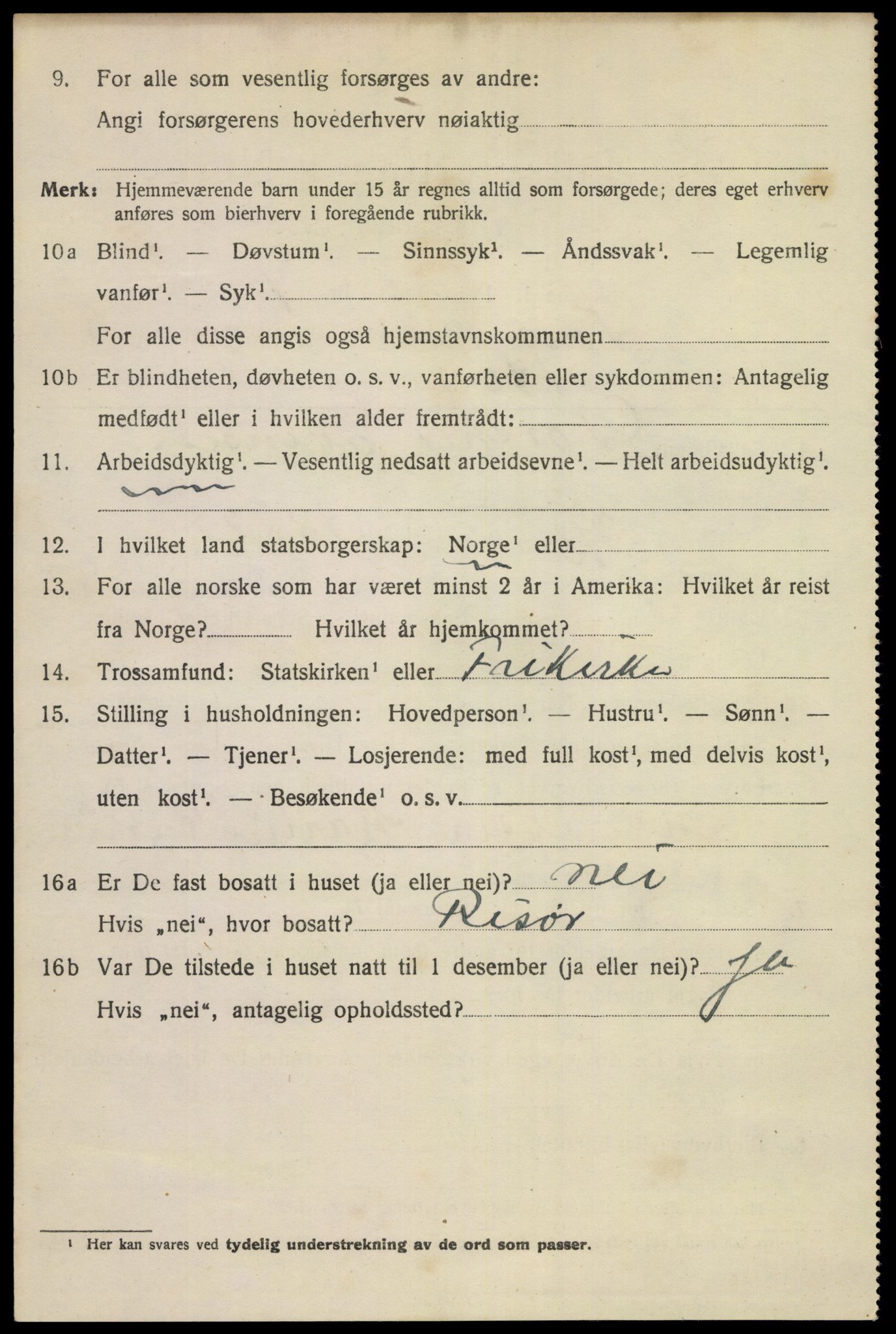 SAKO, 1920 census for Porsgrunn, 1920, p. 24404