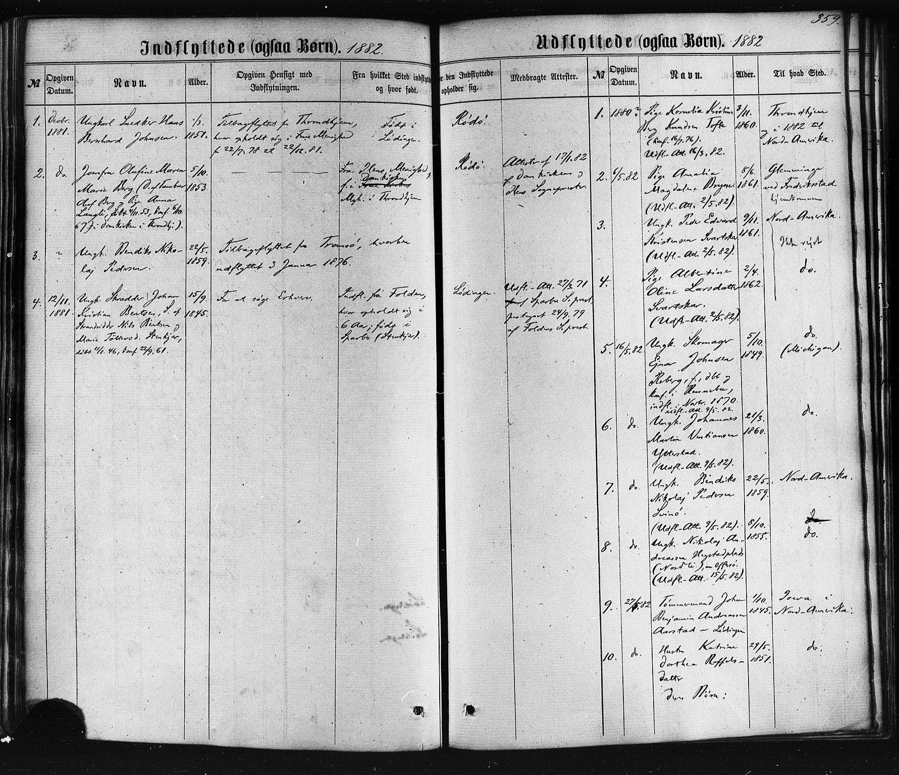 Ministerialprotokoller, klokkerbøker og fødselsregistre - Nordland, AV/SAT-A-1459/872/L1034: Parish register (official) no. 872A09, 1864-1884, p. 359