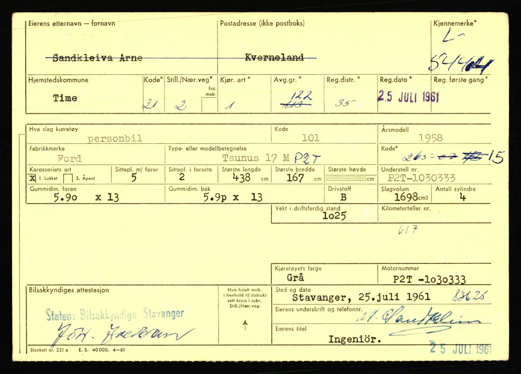 Stavanger trafikkstasjon, AV/SAST-A-101942/0/F/L0054: L-54200 - L-55699, 1930-1971, p. 423